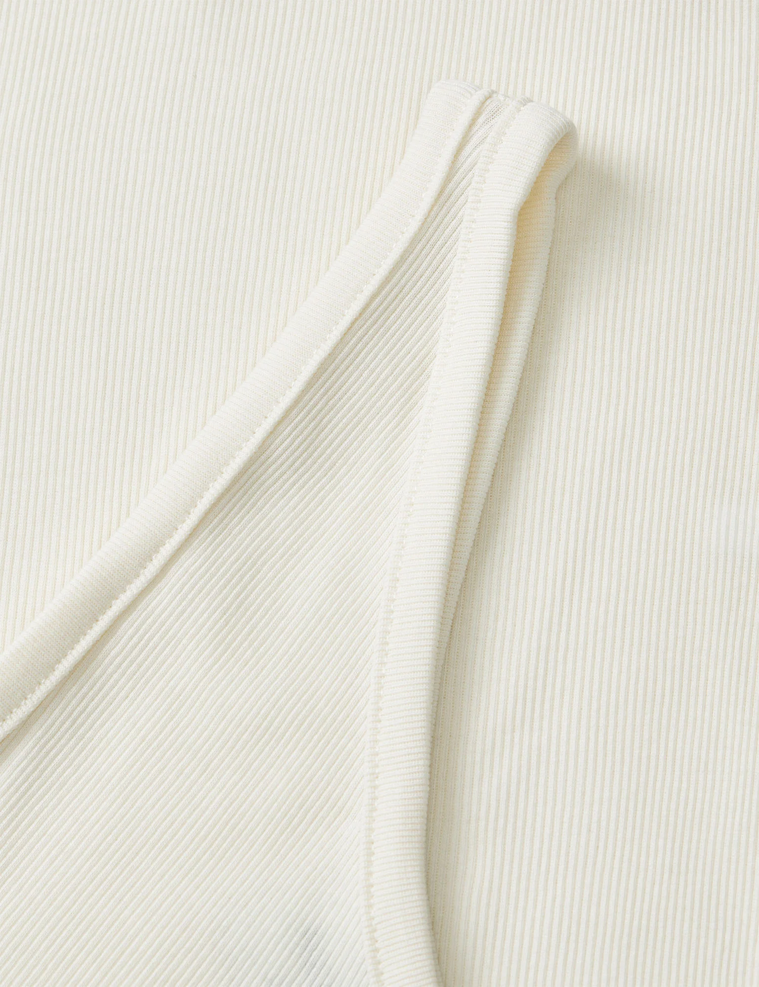 2x2 Cotton Kitty Top, Vanilla Ice - Image 3