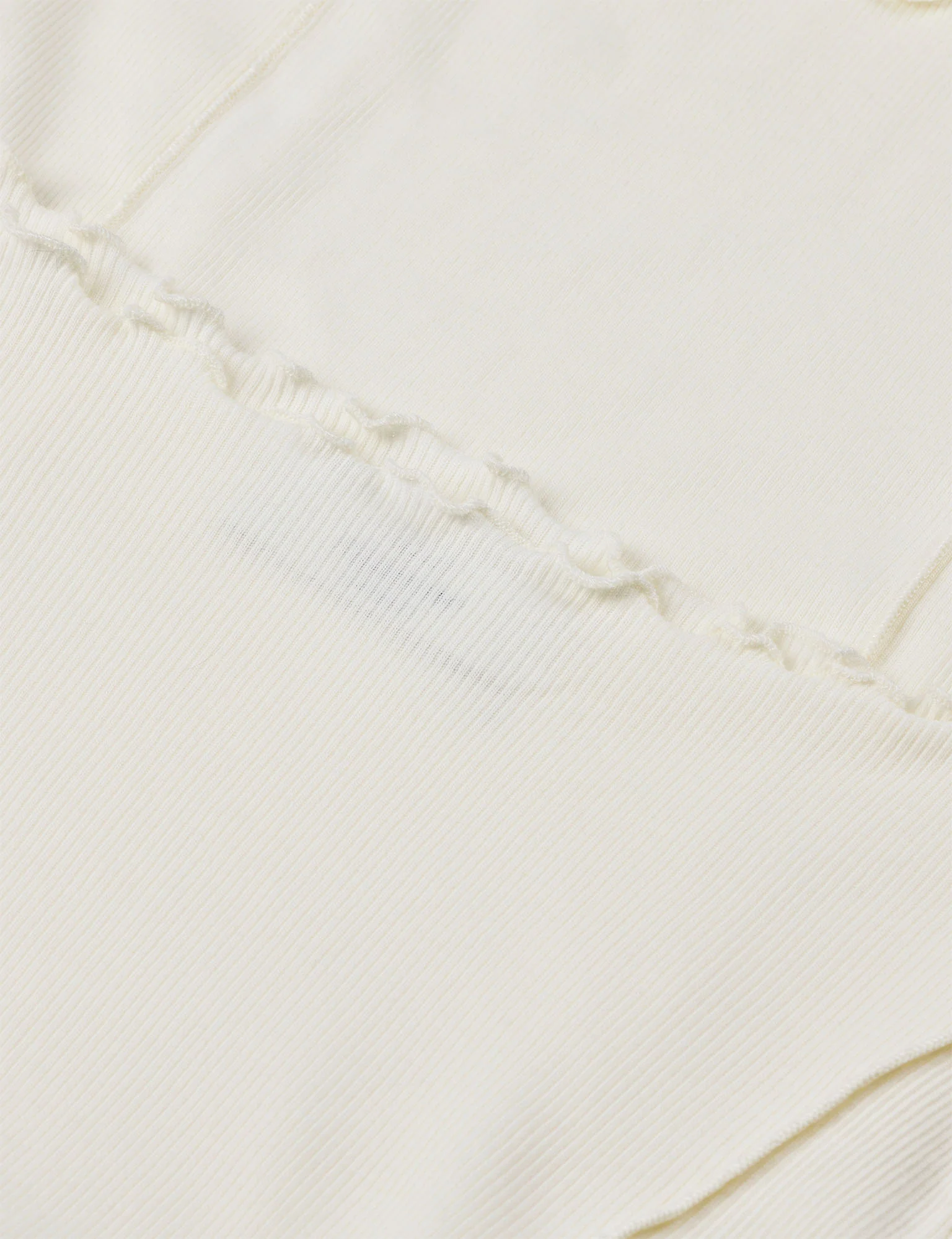 2x2 Cotton Siri Top, Vanilla Ice - Image 2