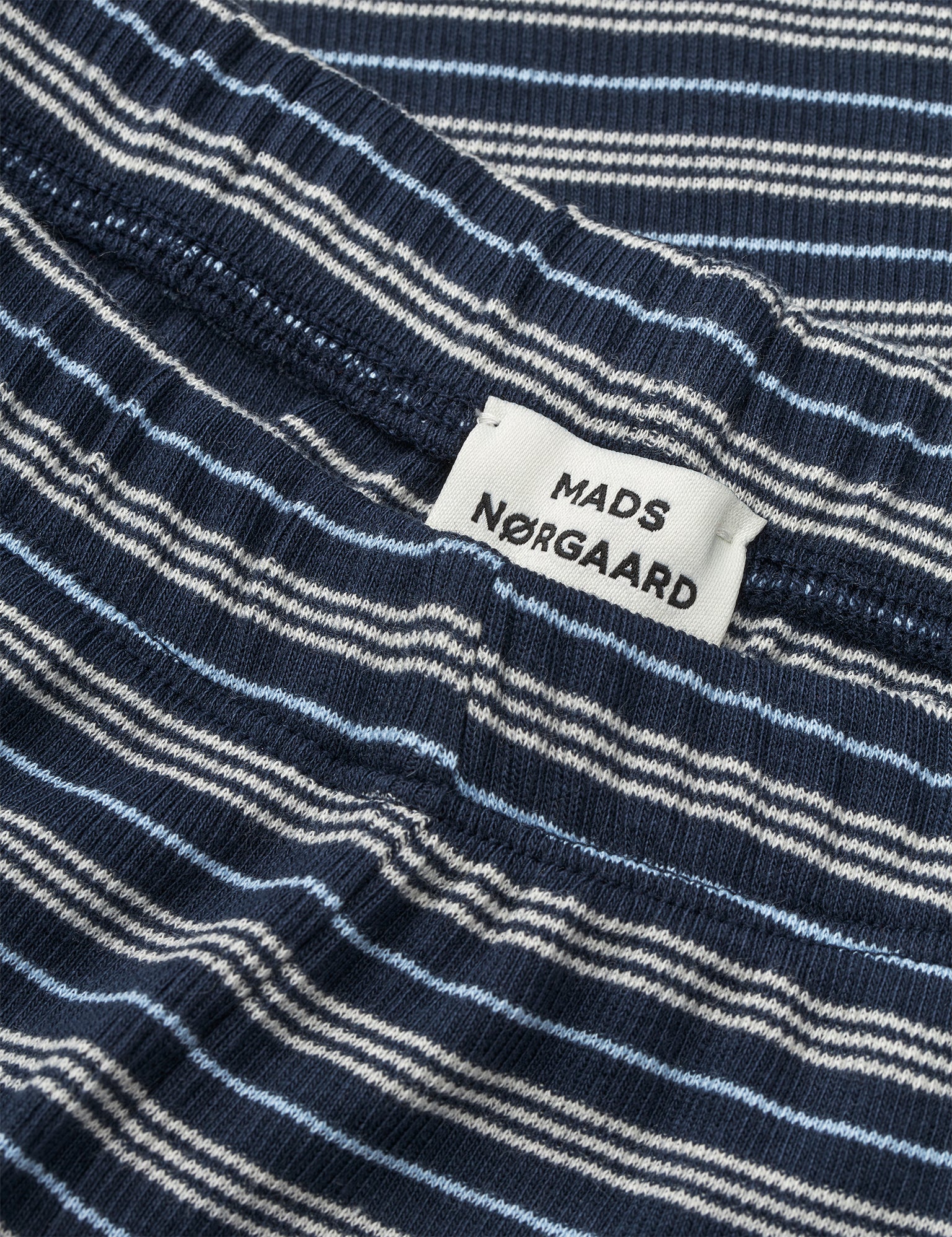 2x2 Cotton Stripe Prixa, Sky Captain/Vanilla Ice/Cashme - Image 3
