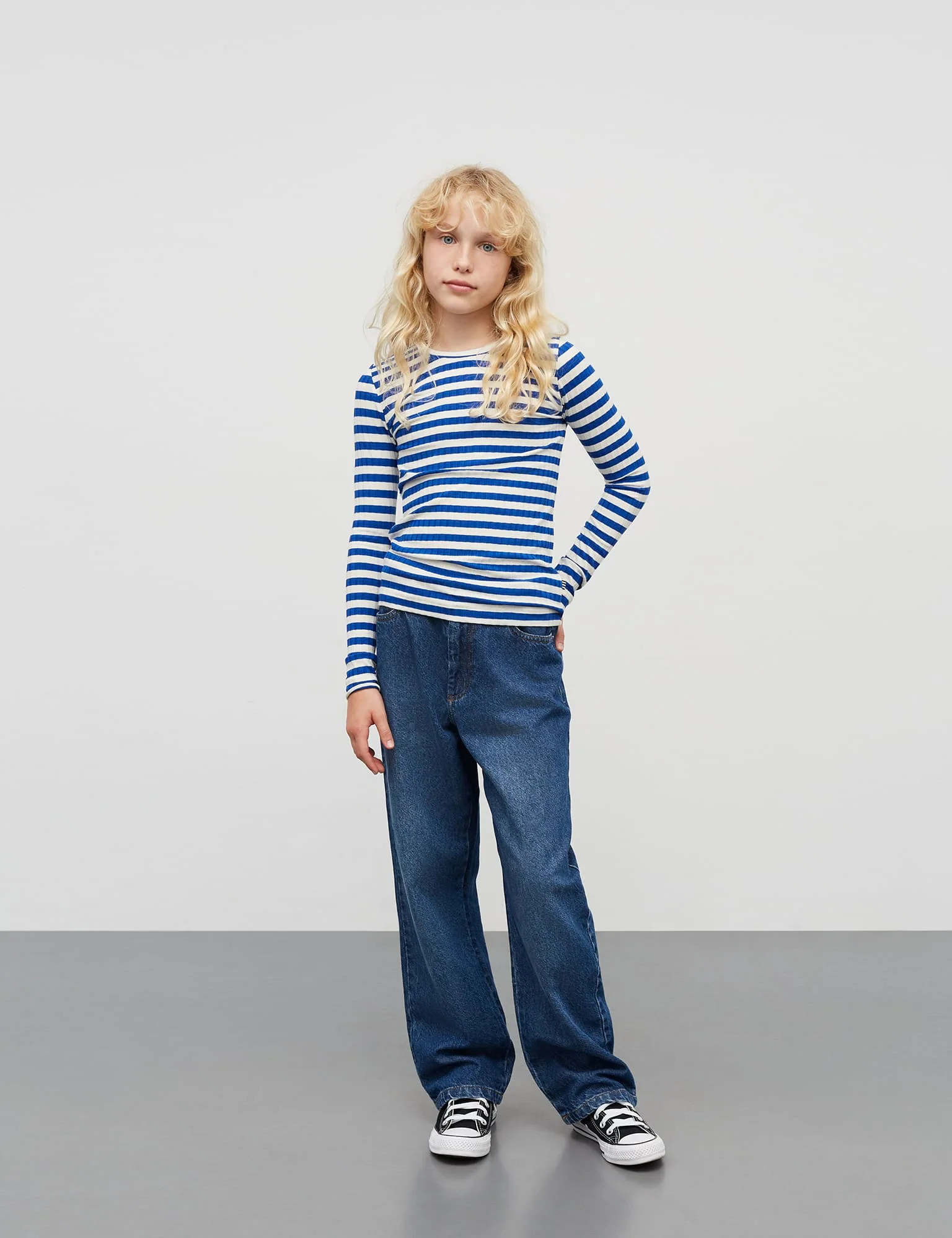 5x5 Classic Stripe Talika Top, Surf The Web/Vanilla Ice - Image 2