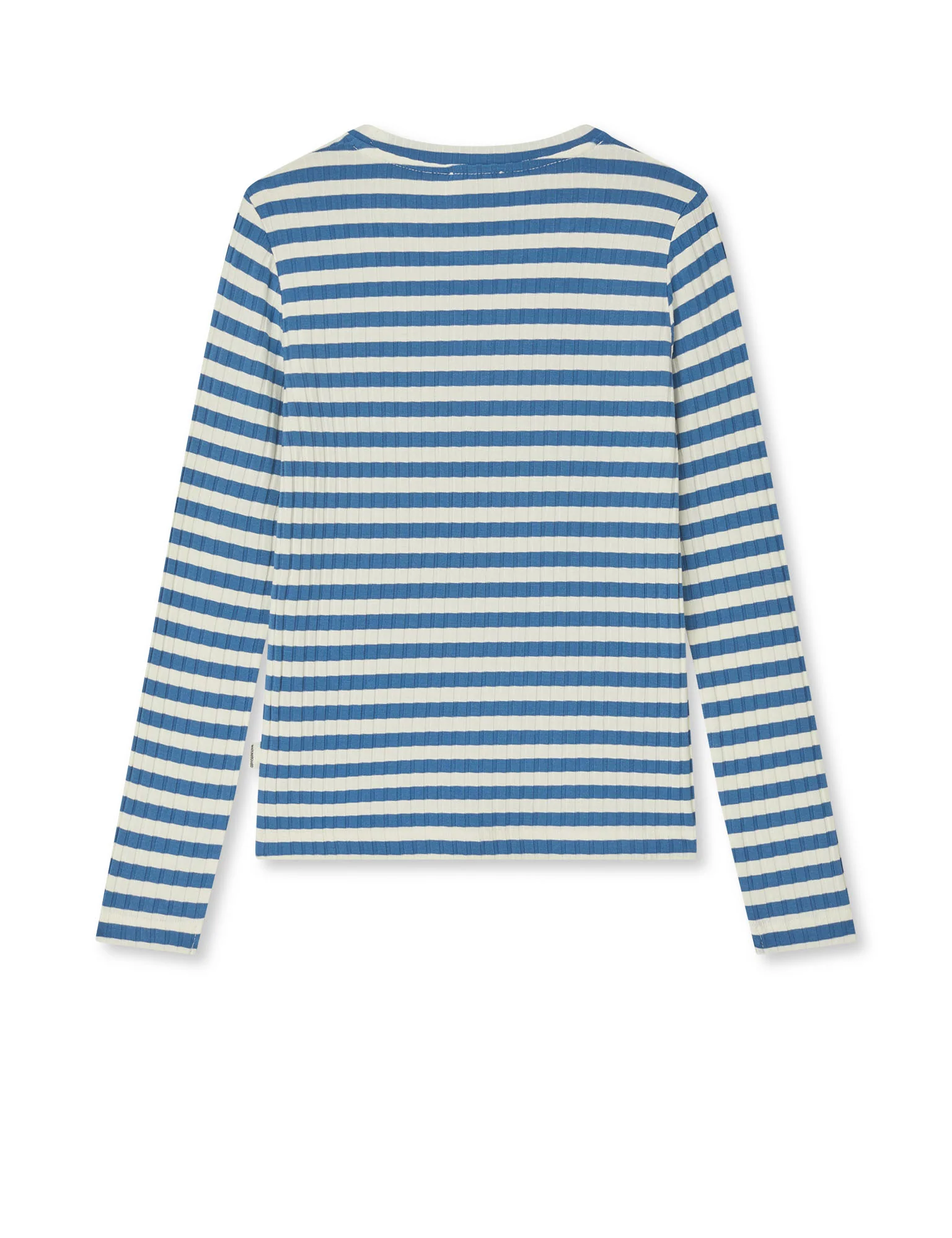 5x5 Classic Stripe Talika Top, Vanilla Ice/Bright Cobalt - Image 3