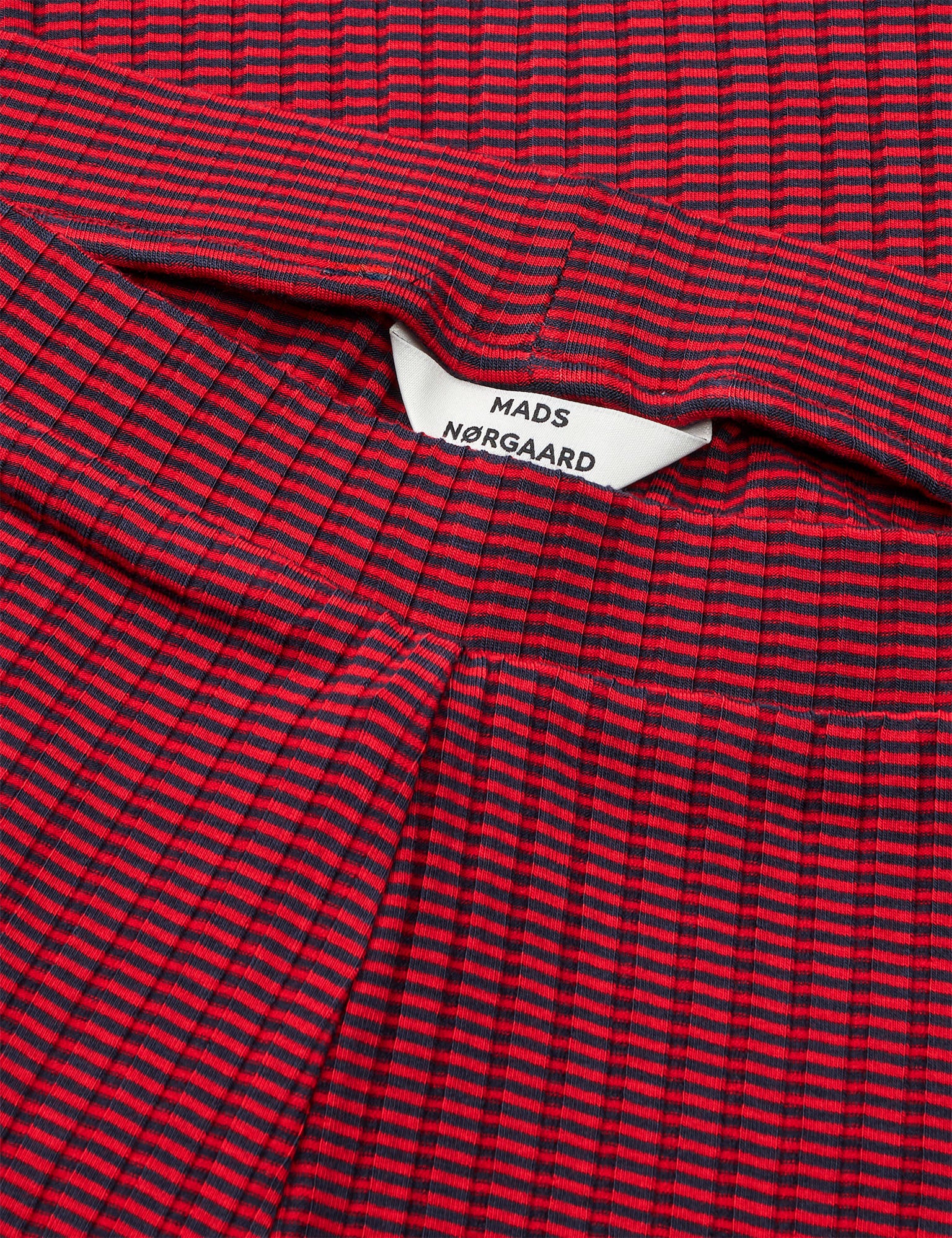 5x5 Stripe Lonnie Pants, Parisian Night/High Risk Red - Image 4