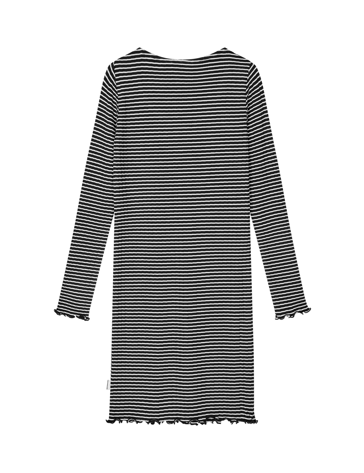5x5 Stripe Tikina Dress, Black/Vanilla Ice - Image 4