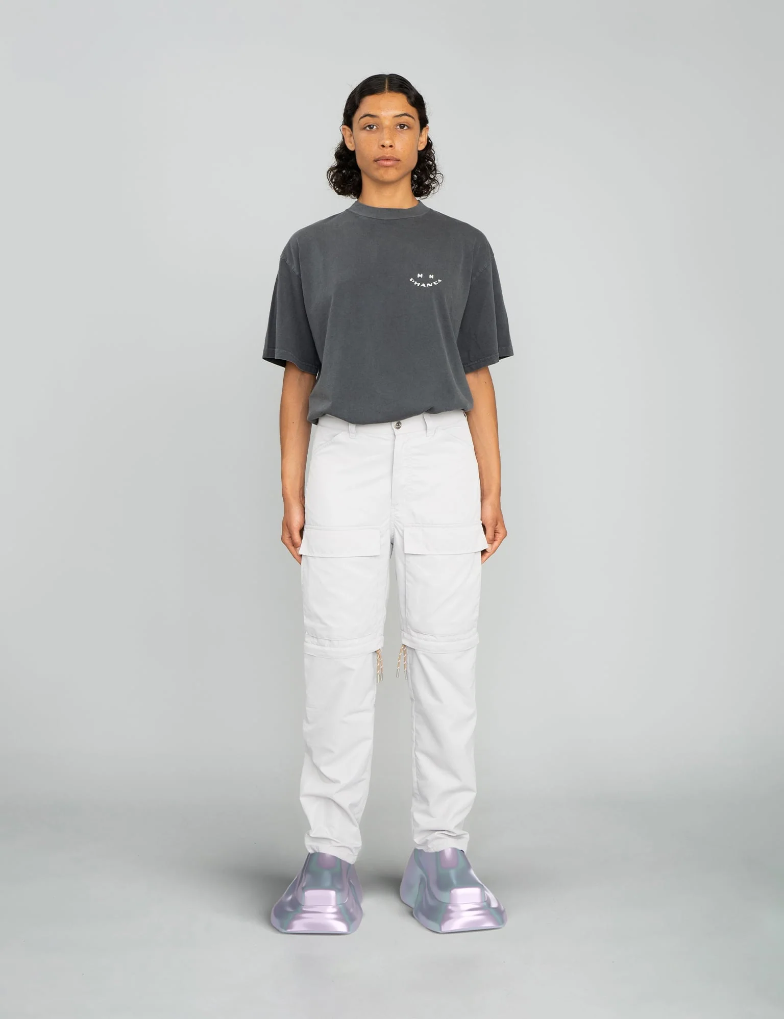Active Nylon Rana Pants,  Glacier Grey - Image 3