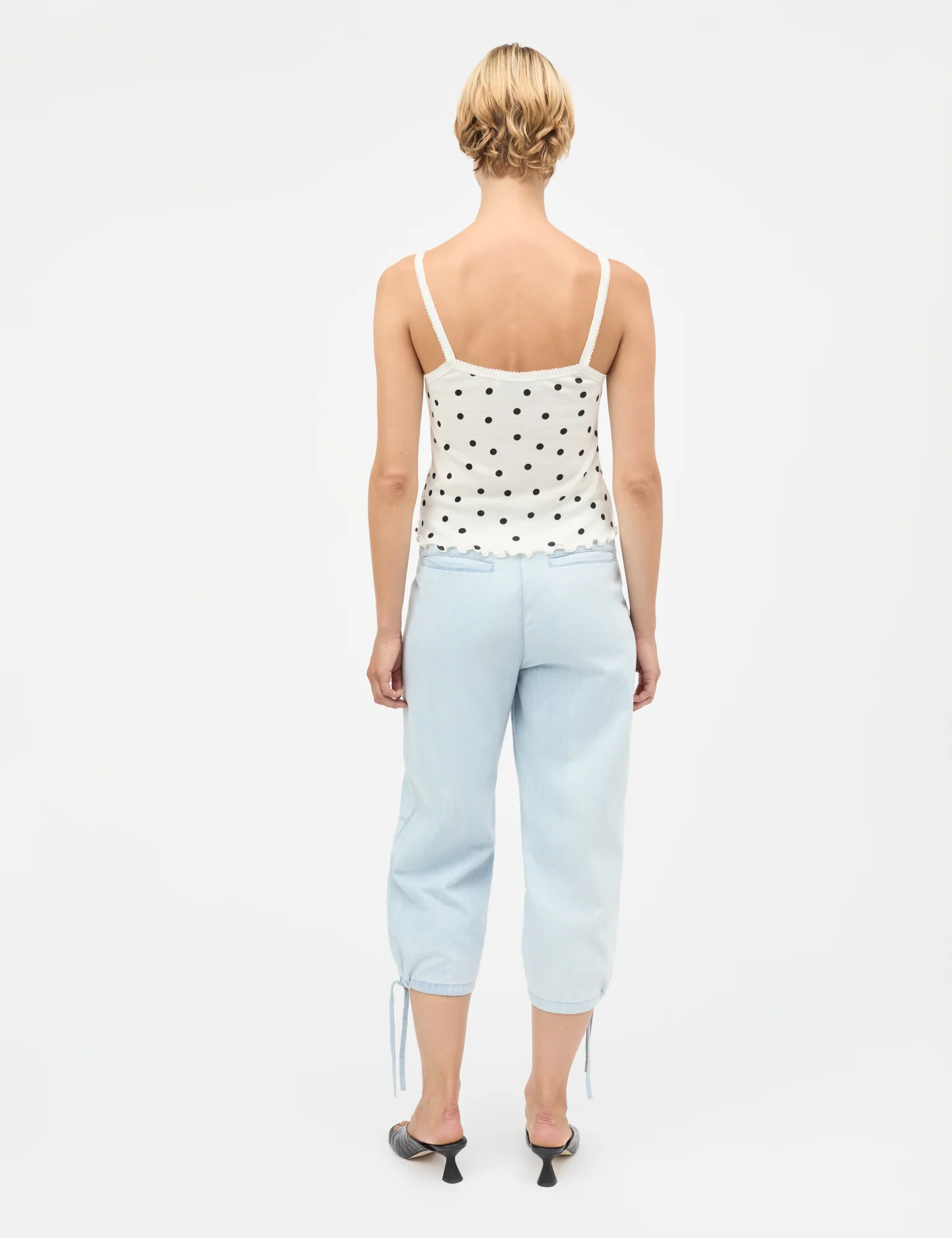 Air Denim Anni Pants, Sunbleached Blue - Image 4