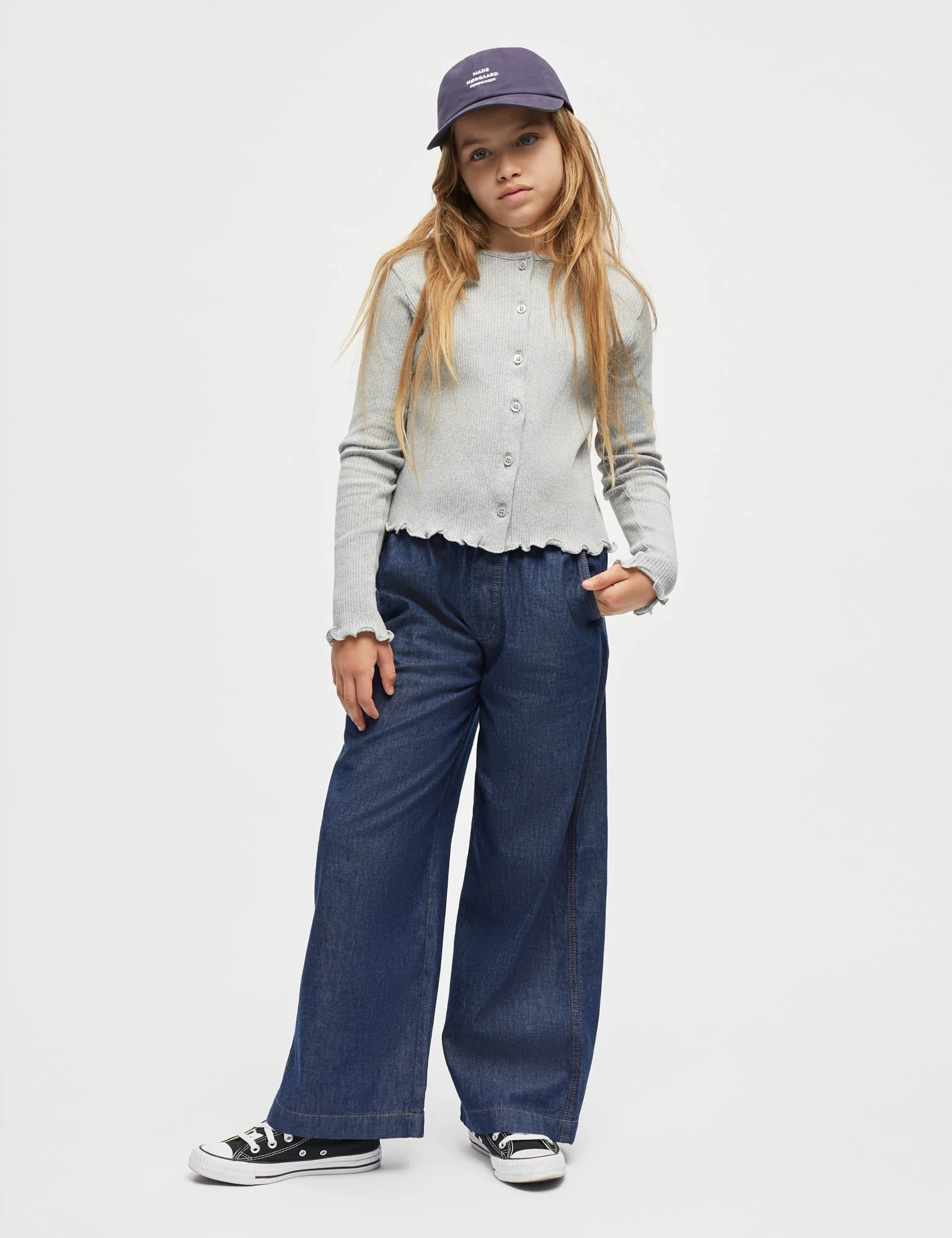Air Denim Pil Jeans, Mid Blue Denim - Image 2