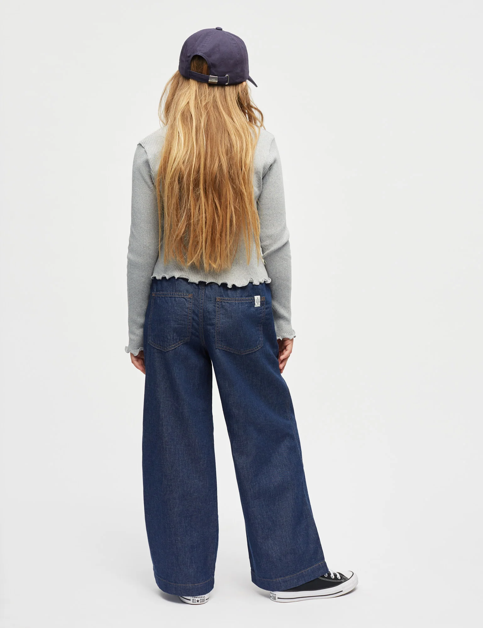 Air Denim Pil Jeans, Mid Blue Denim - Image 4