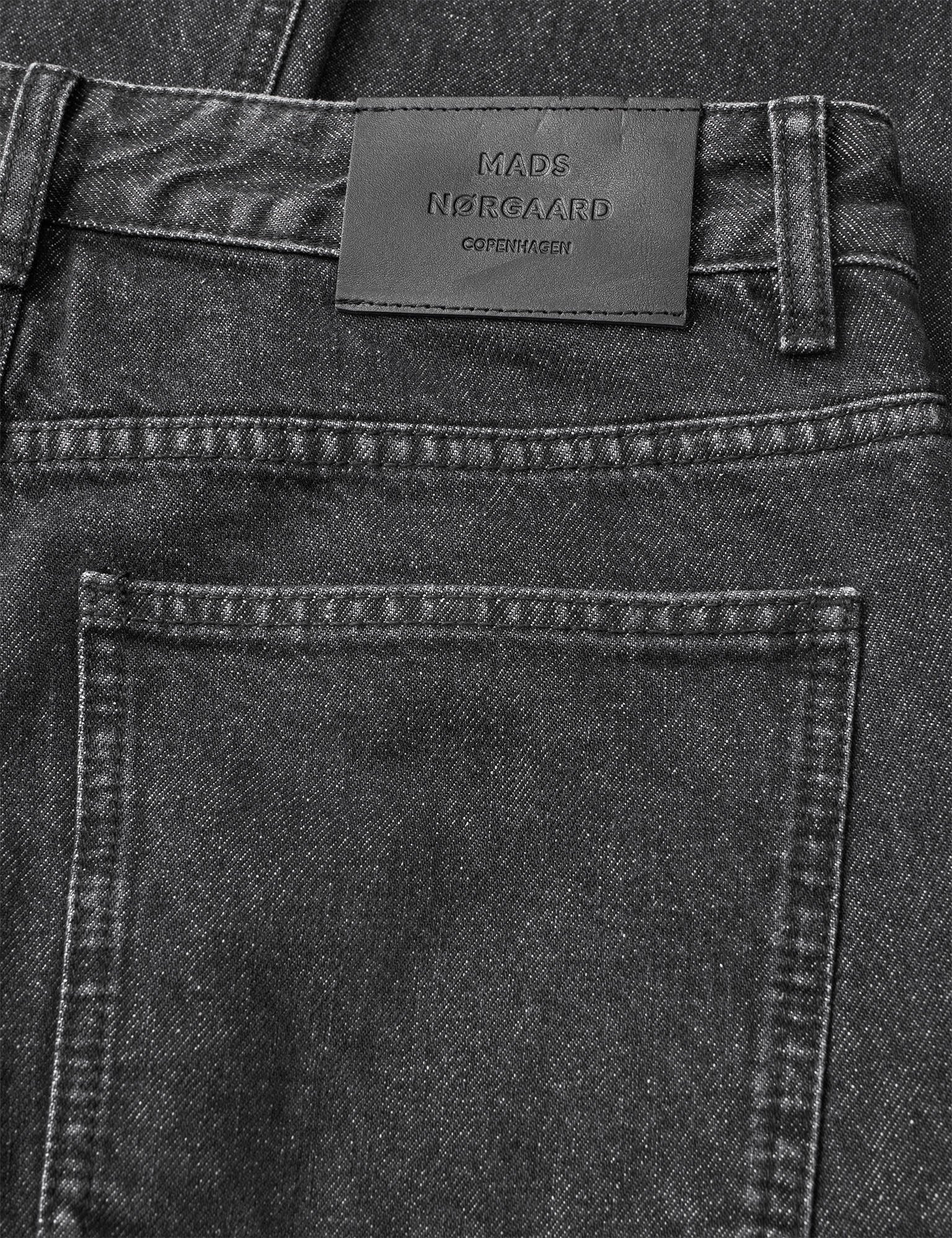 Arizona Black Denim Coen Jeans, Black Grey Stone Wash - Image 7