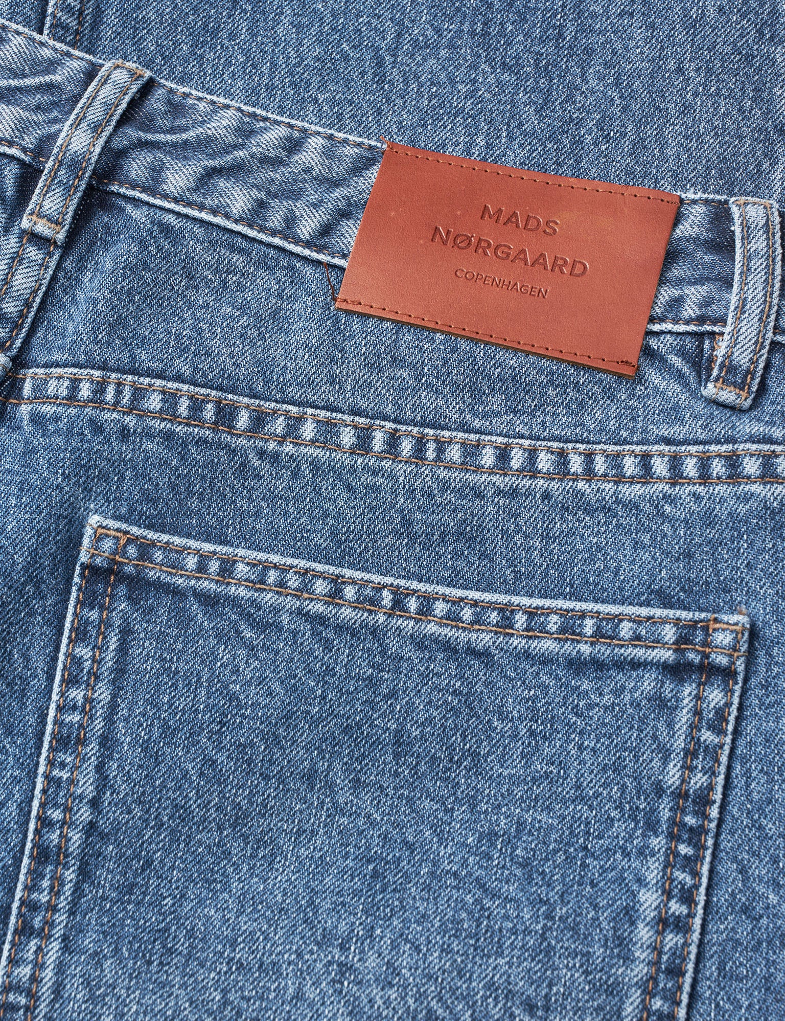 Arizona Denim Coen Jeans, Mid Blue Stone Wash - Image 7