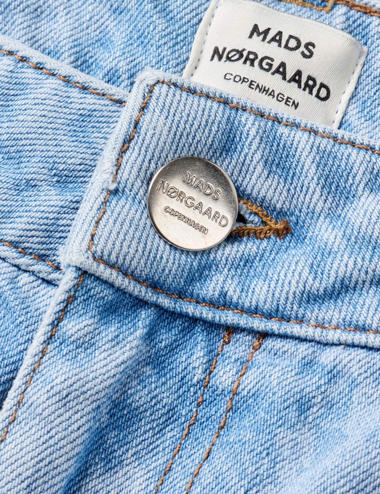 Art Denim Christel Jeans, Light Denim/Ink Flower AOP - Image 3