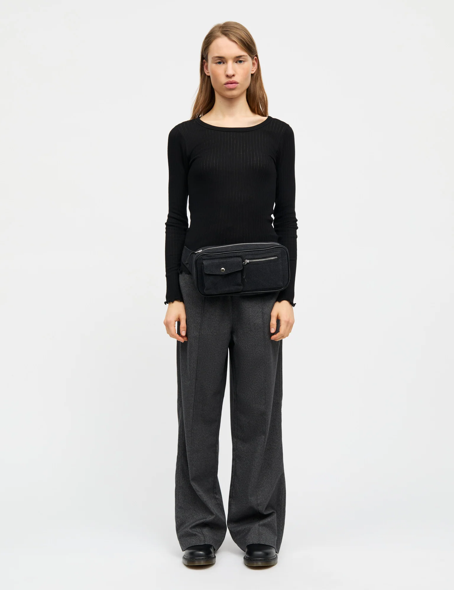 Boutique Washed Carni Bag, Washed Black - Image 4