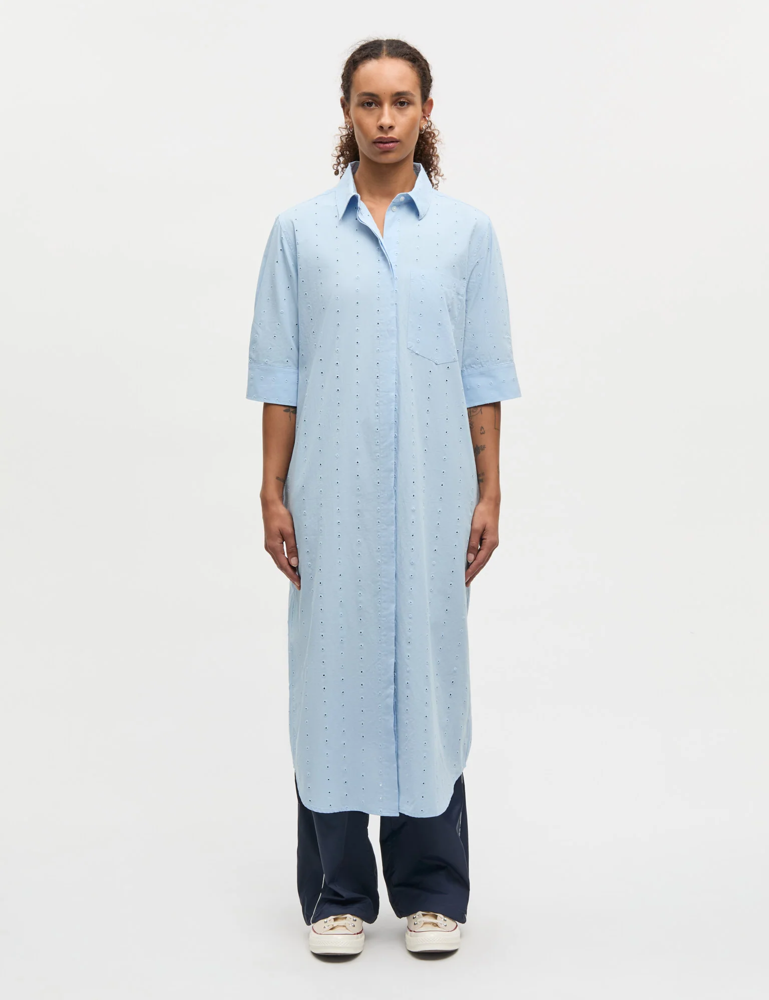 Broda Nancy Dress, Cashmere Blue - Image 2