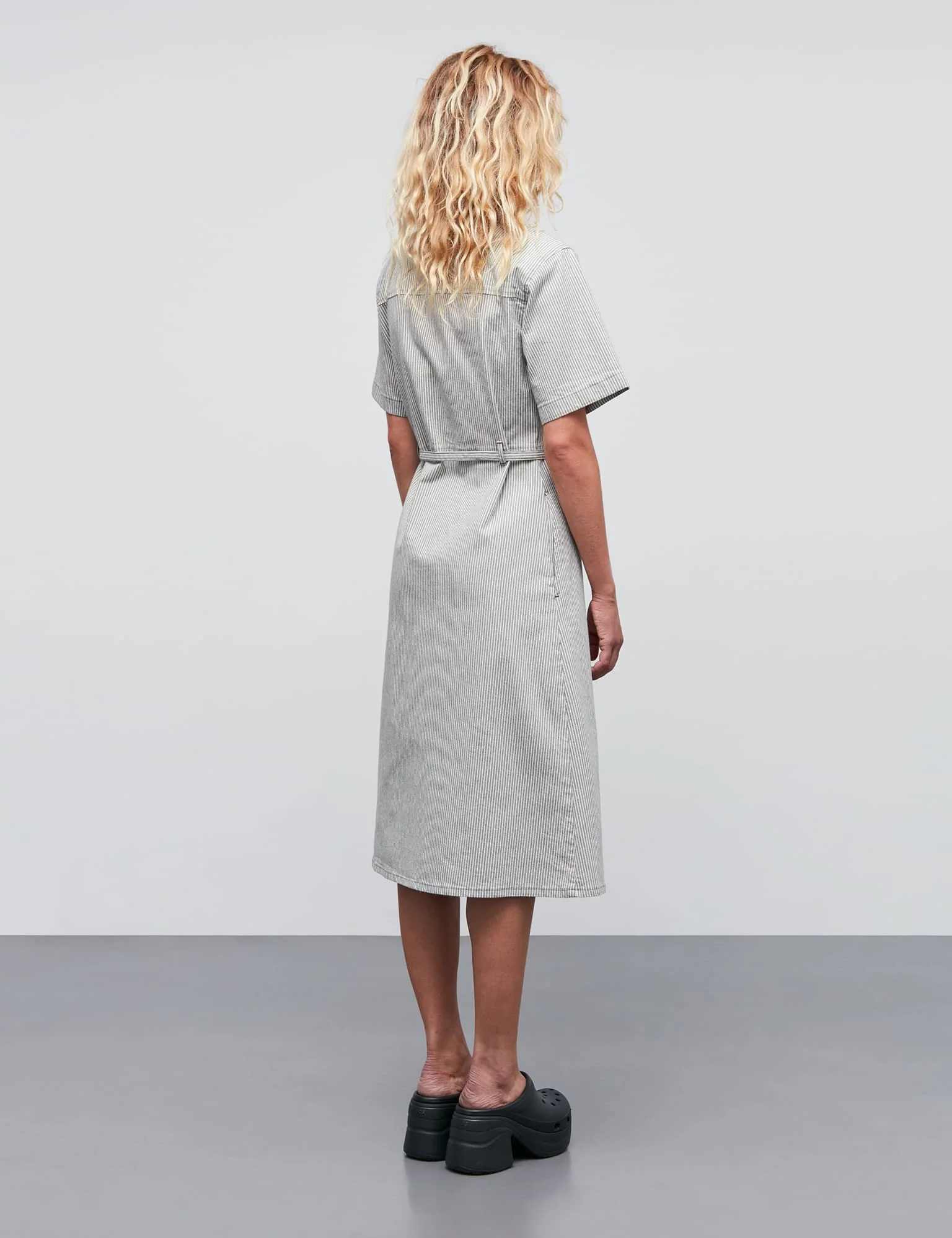 Bromi Svana Dress, Four Leaf Clover/Whitecap Grey - Image 4