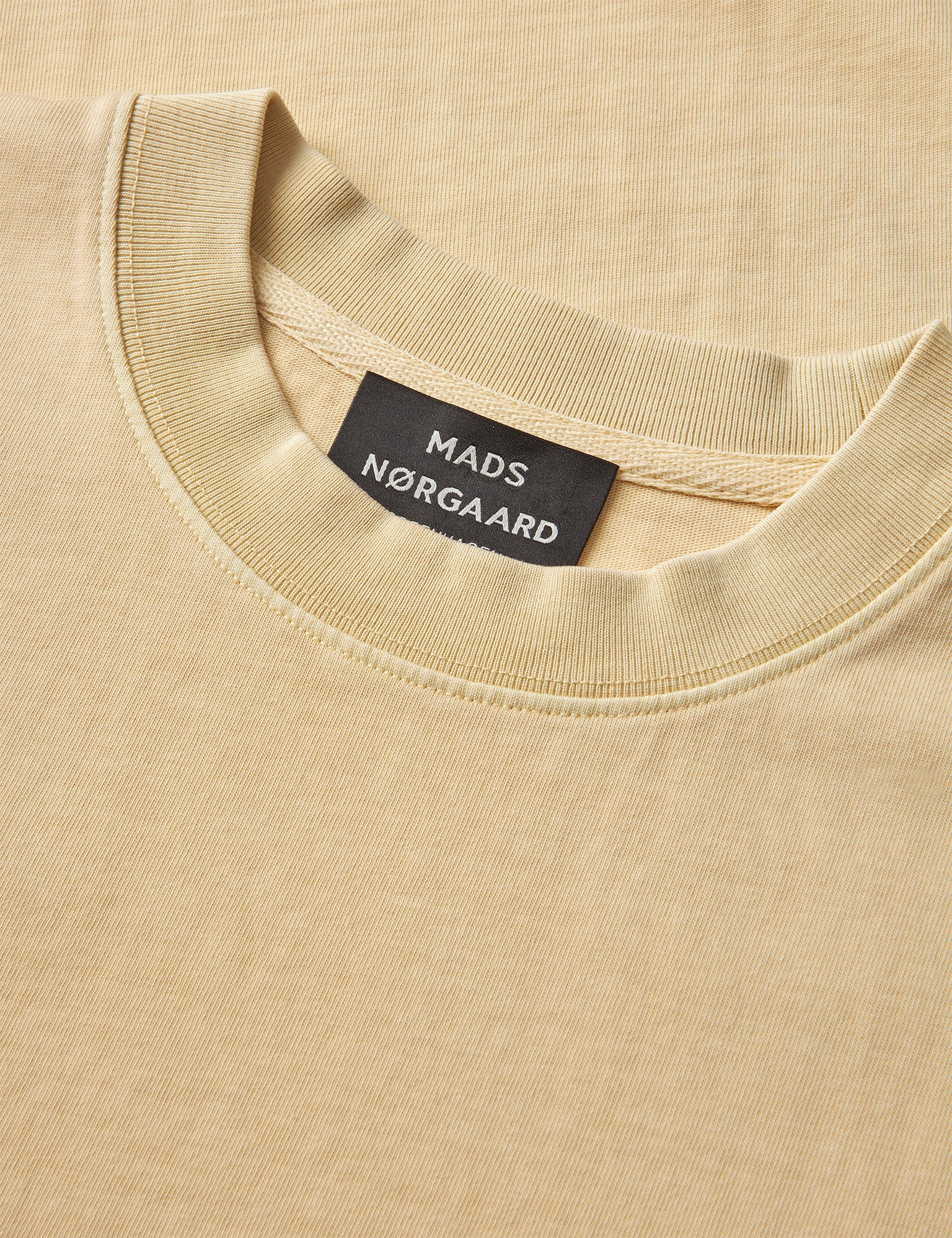 Combed Jersey Dye Thorbjørn B Tee, Cornhusk - Image 3