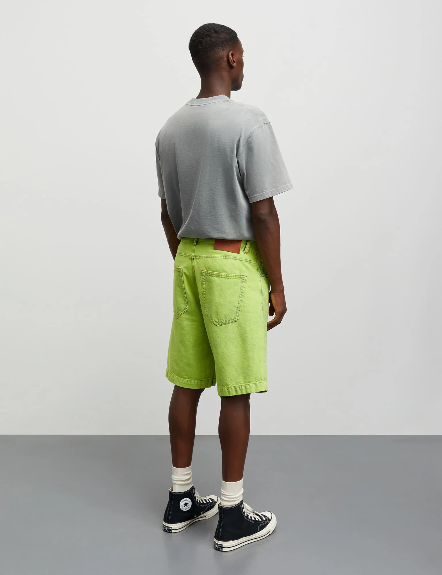 Combed Jersey Dye Thorbjørn B Tee, Moon Mist - Image 4
