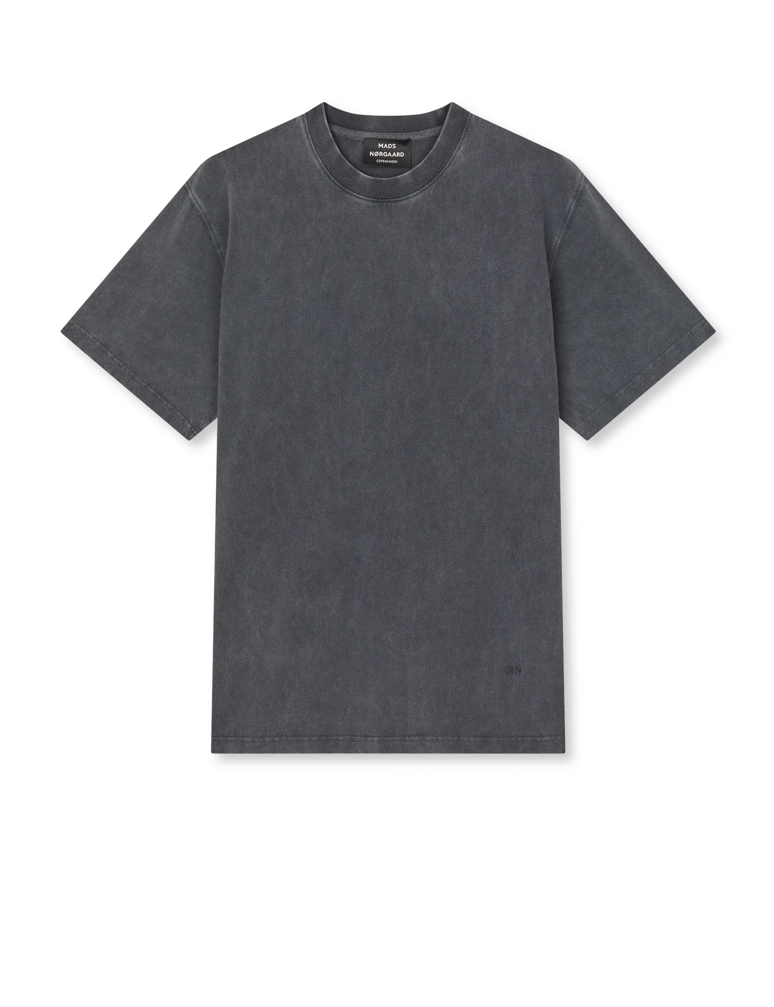 Combed Jersey Dye Thorbjørn Tee, Black