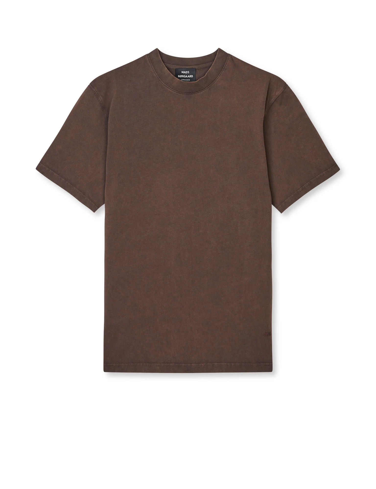 Combed Jersey Dye Thorbjørn Tee, Demitasse