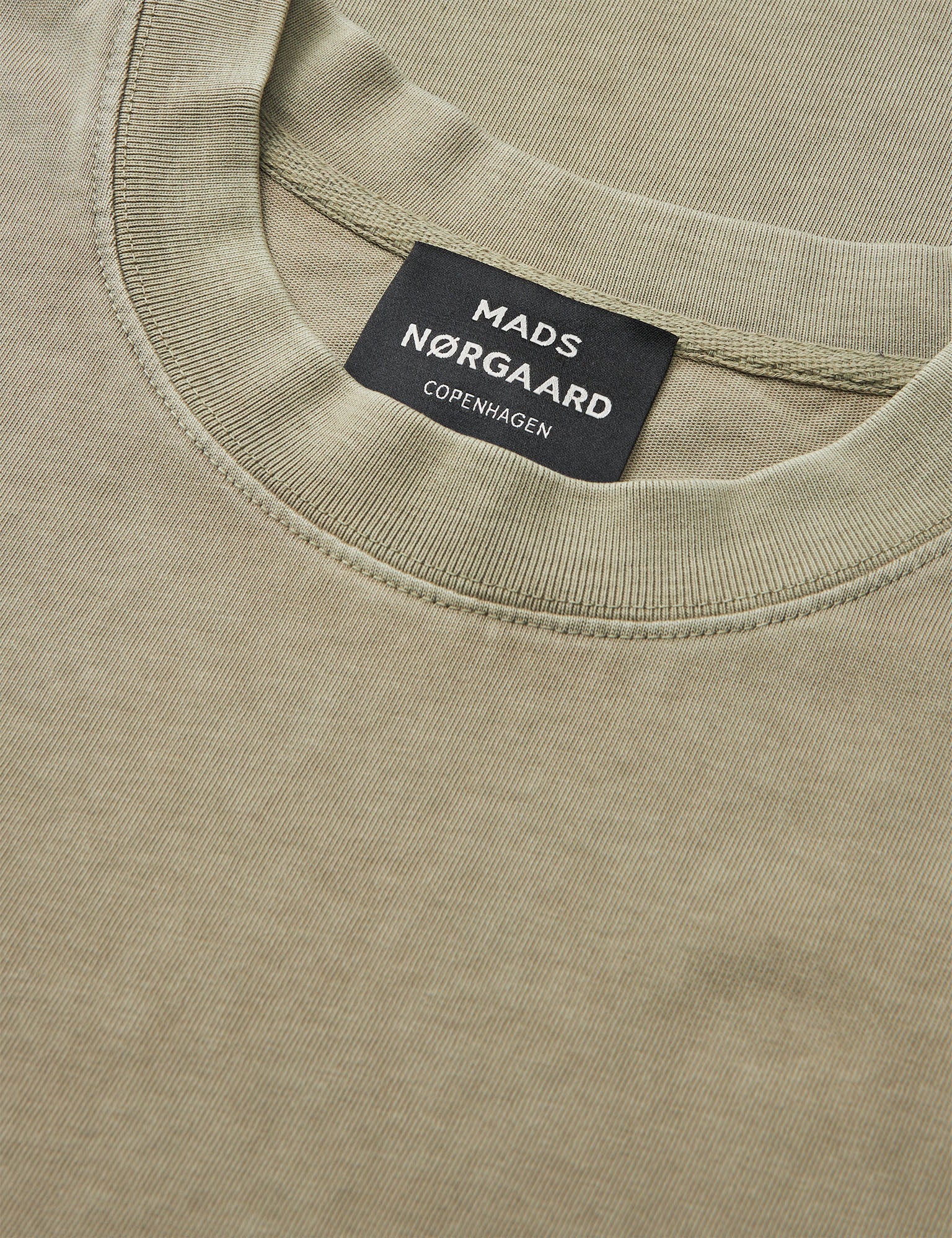 Combed Jersey Dye Thorbjørn Tee, Silver Sage - Image 3