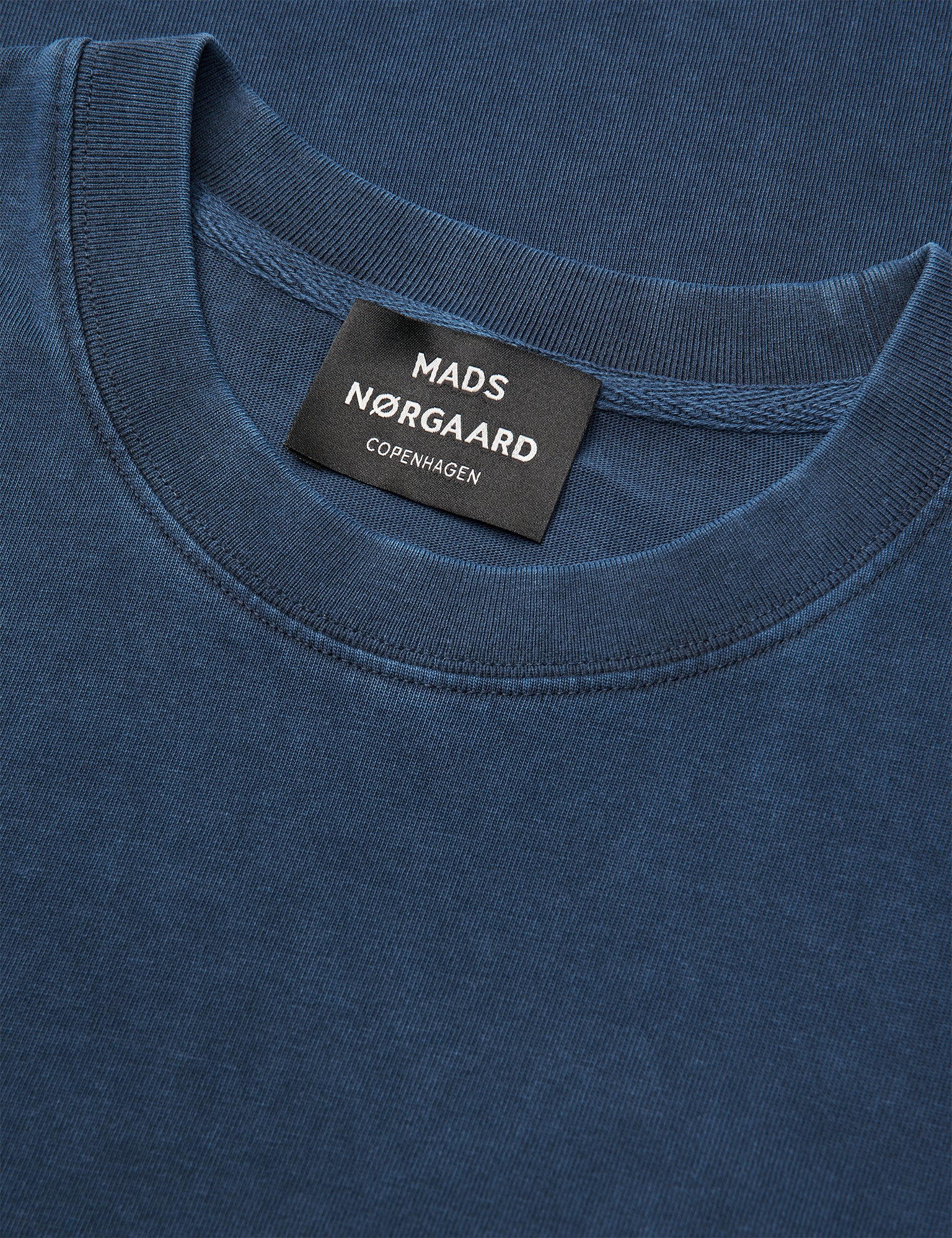 Combed Jersey Dye Thorbjørn Tee, Sky Captain - Image 3
