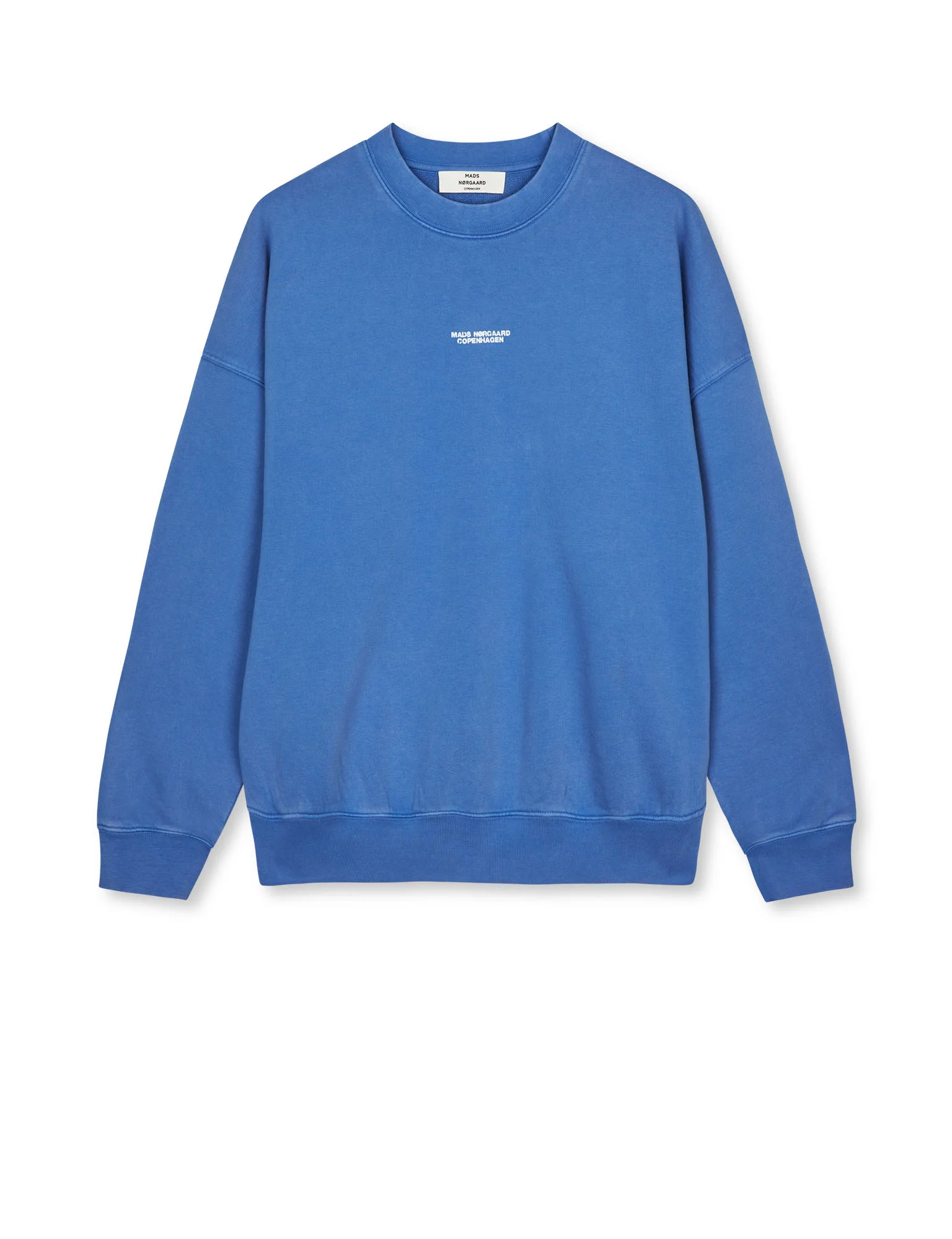 Compact Cotton Atli Sweatshirt, Bright Cobalt - Image 2