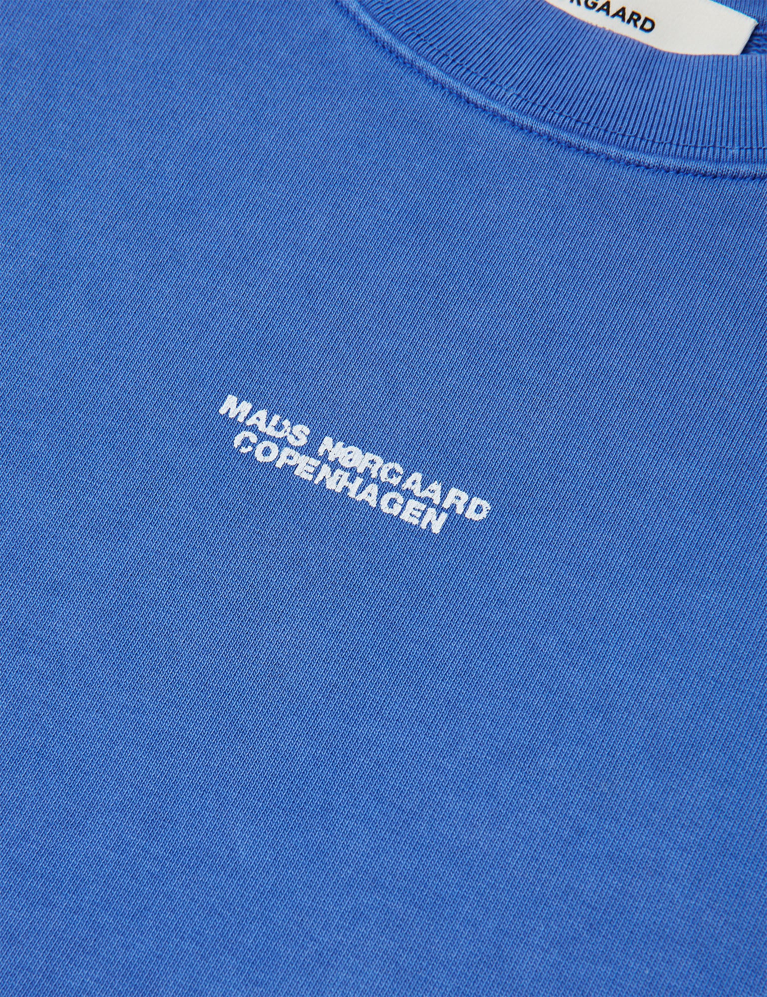 Compact Cotton Atli Sweatshirt, Bright Cobalt - Image 3