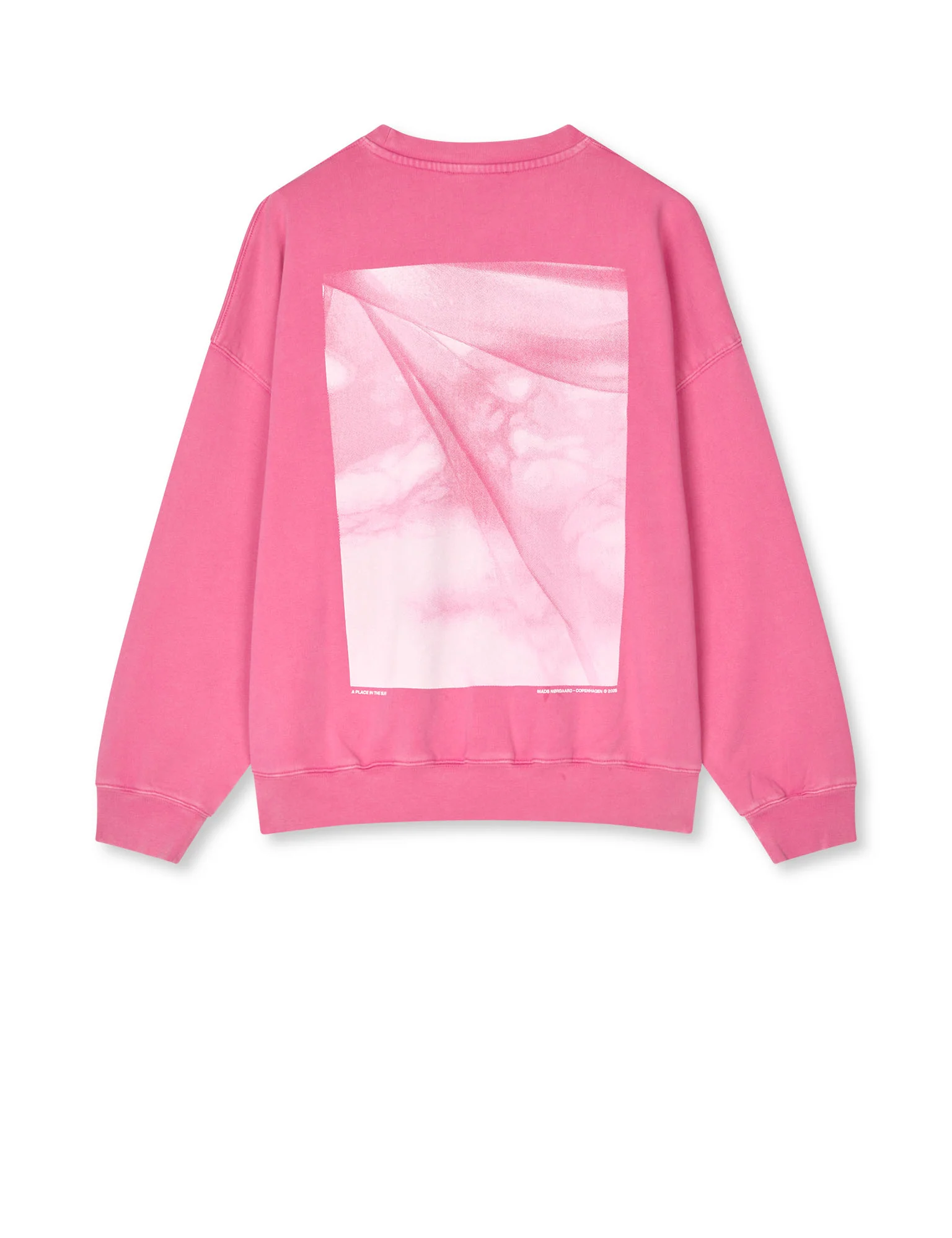 Compact Cotton Atli Sweatshirt, Carmine Rose - Image 5