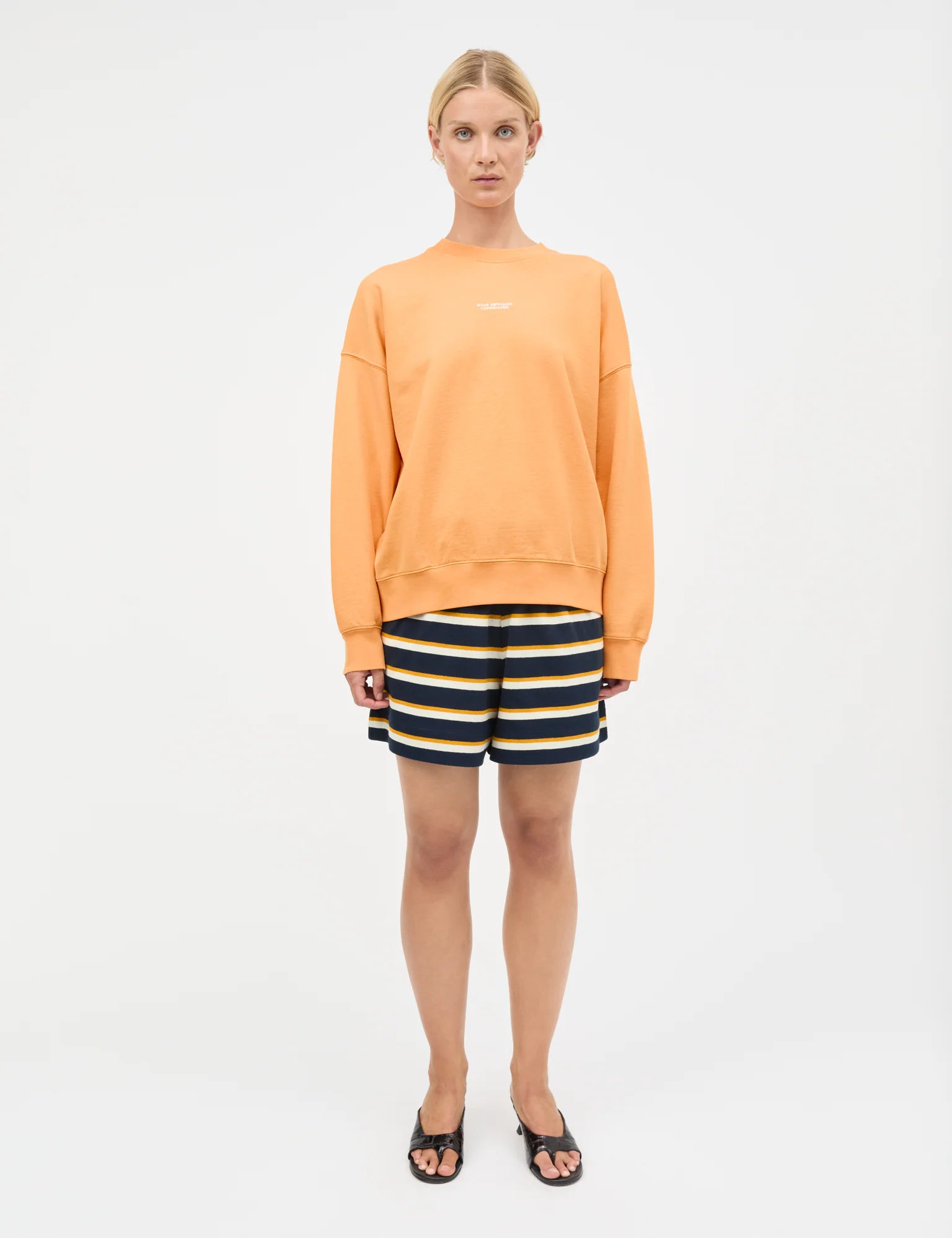 Compact Cotton Atli Sweatshirt, Zinnia