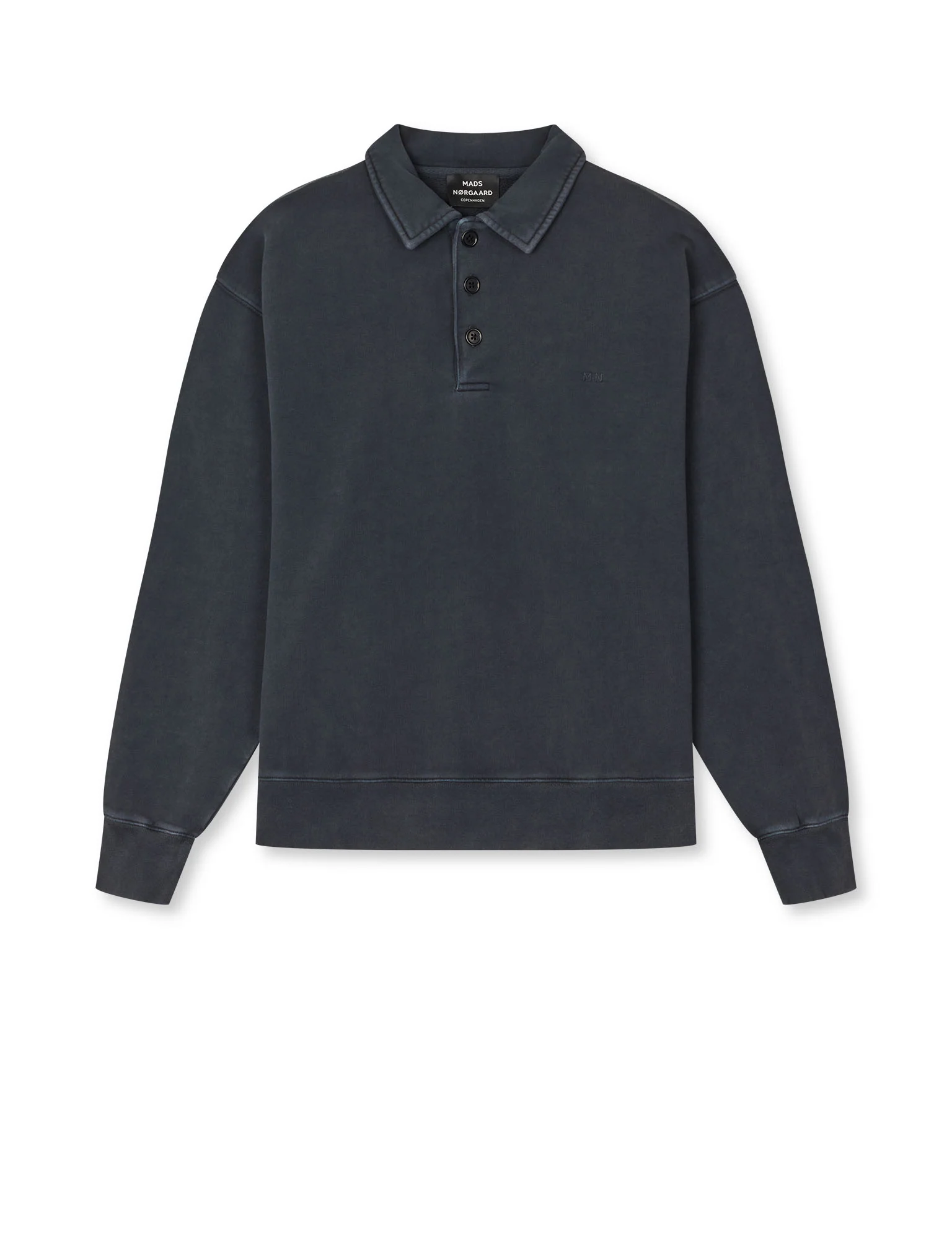 Compact Cotton Gable Sweat, Black