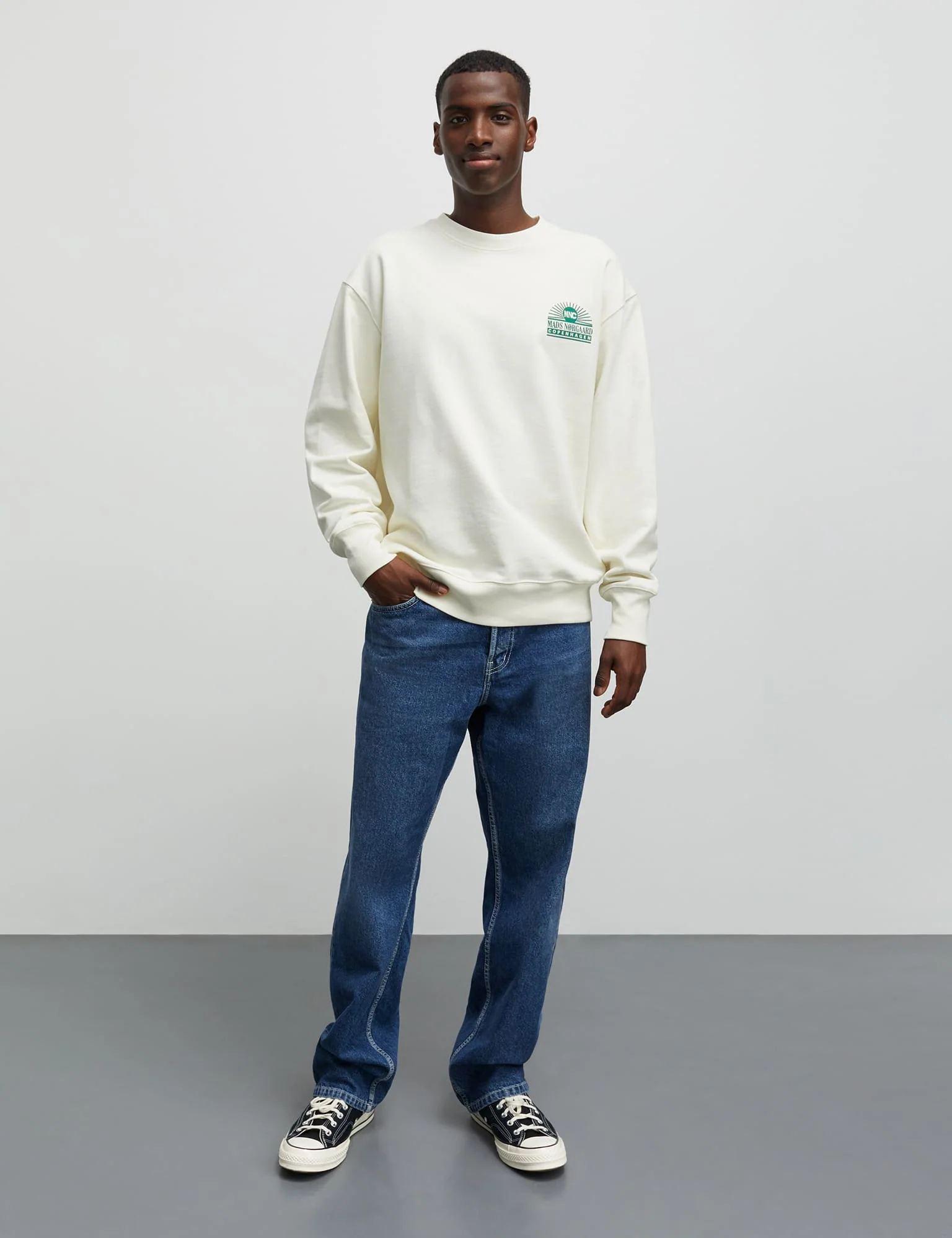 Compact Cotton Play Crew, Vanilla Ice - Image 2
