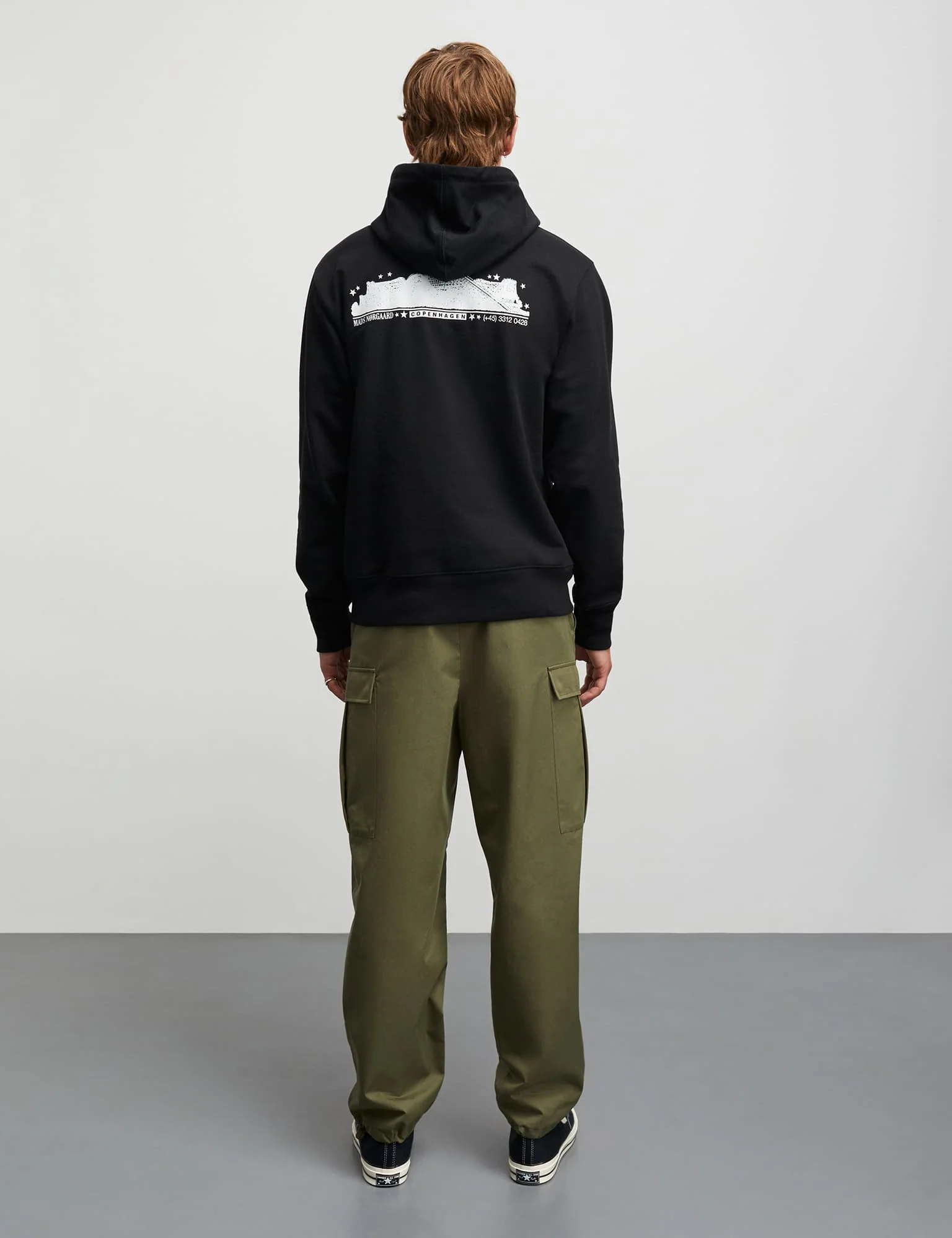 Compact Cotton Play Hoody, Black - Image 4