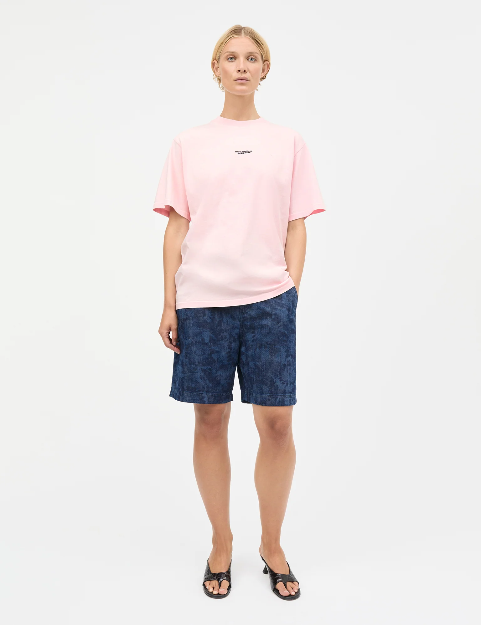 Cotton Jersey Dassel Tee, Icy Pink - Image 2