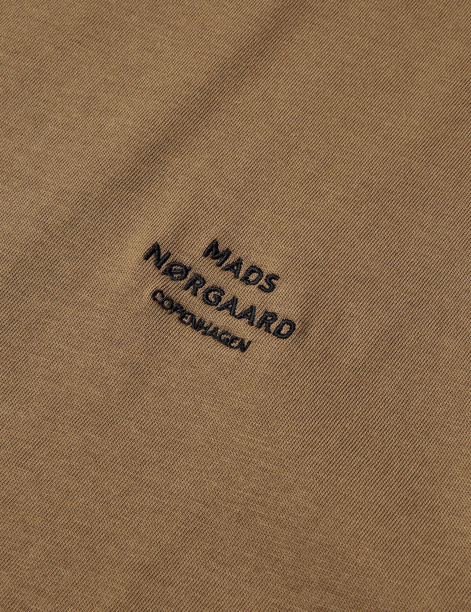 Cotton Jersey Frode Emb Logo Tee, Kangaroo - Image 3