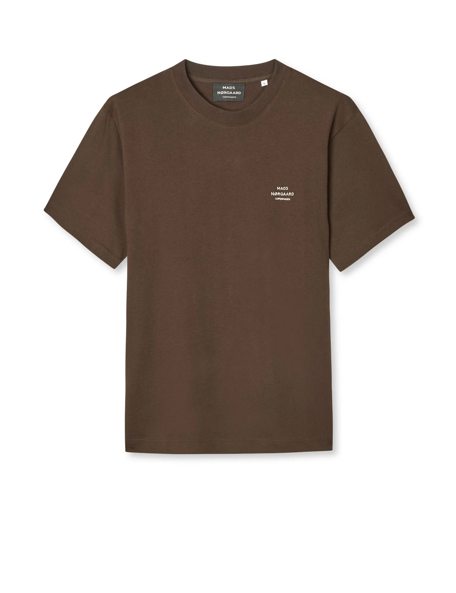Cotton Jersey Frode Logo Tee FAV, Demitasse