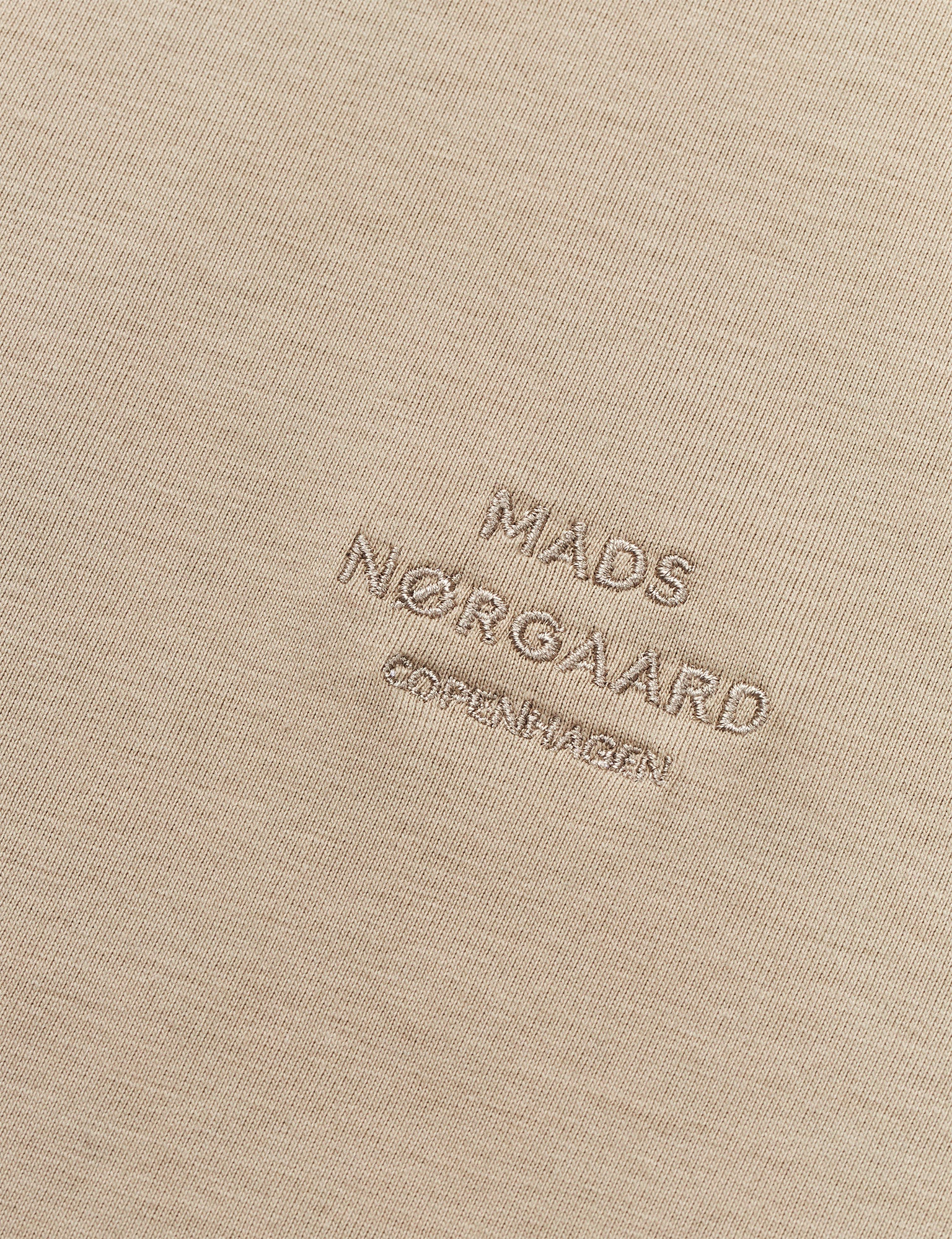 Cotton Jersey Frode Logo Tee FAV, Plaza Taupe - Image 8
