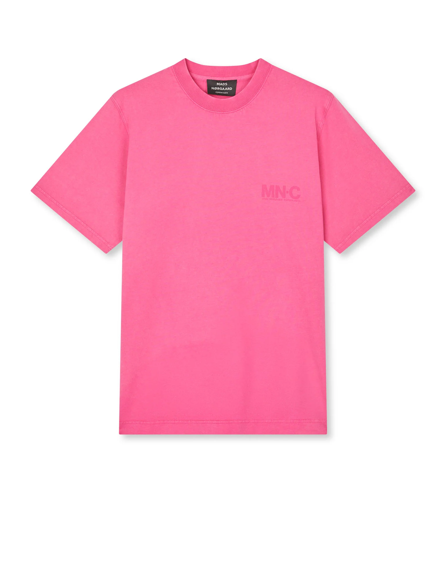 Cotton Jersey Frode MNC Tee, Raspberry Rose