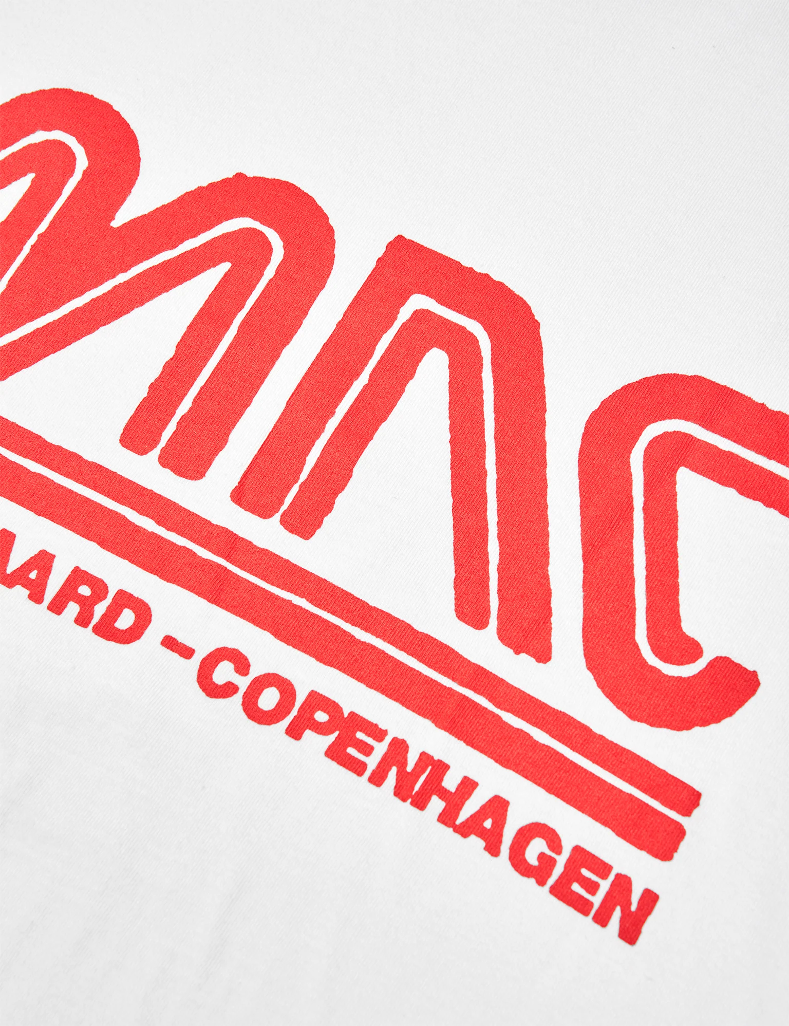 Cotton Jersey Frode MNC Tee, White - Image 3