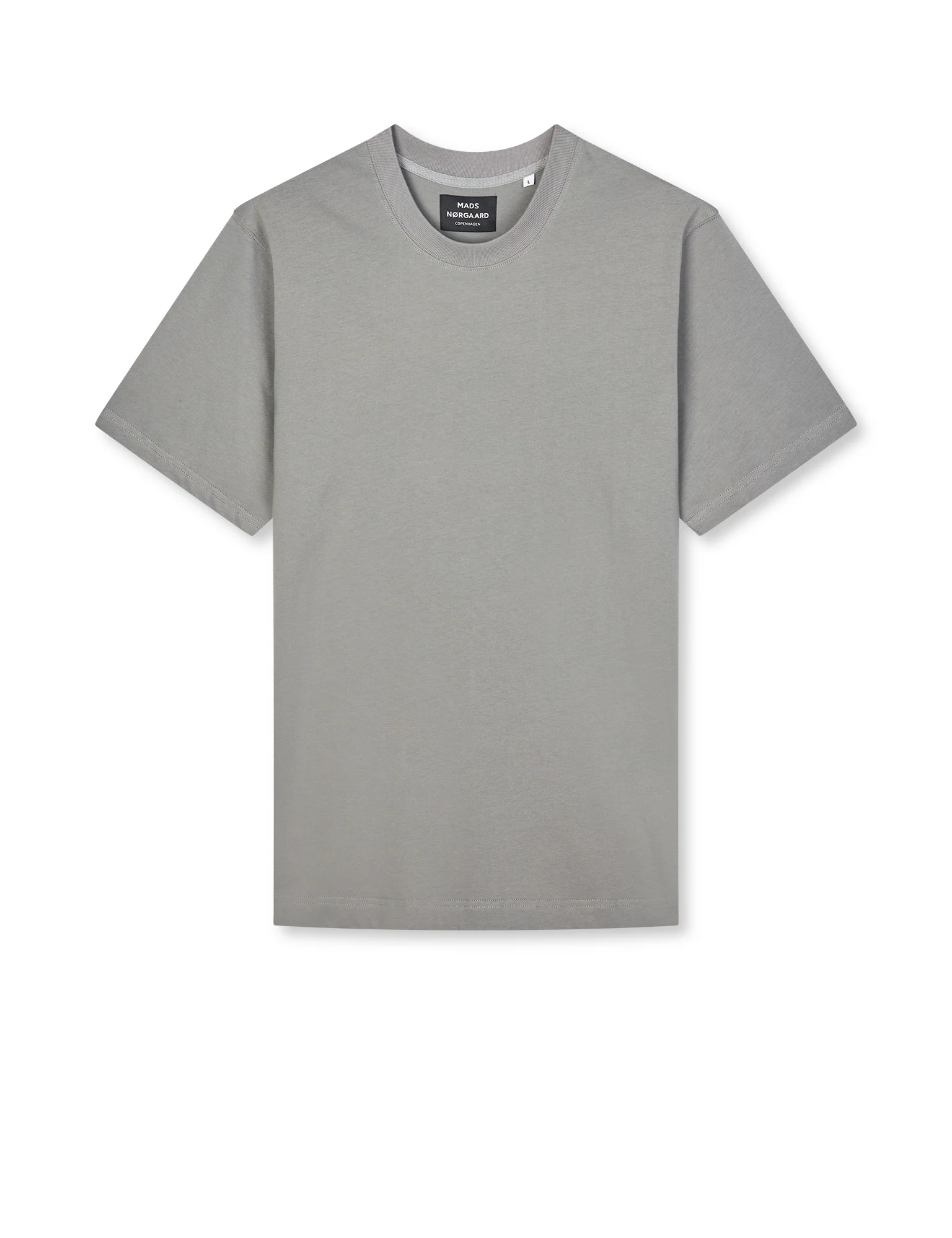 Cotton Jersey Frode Tee, Moon Mist