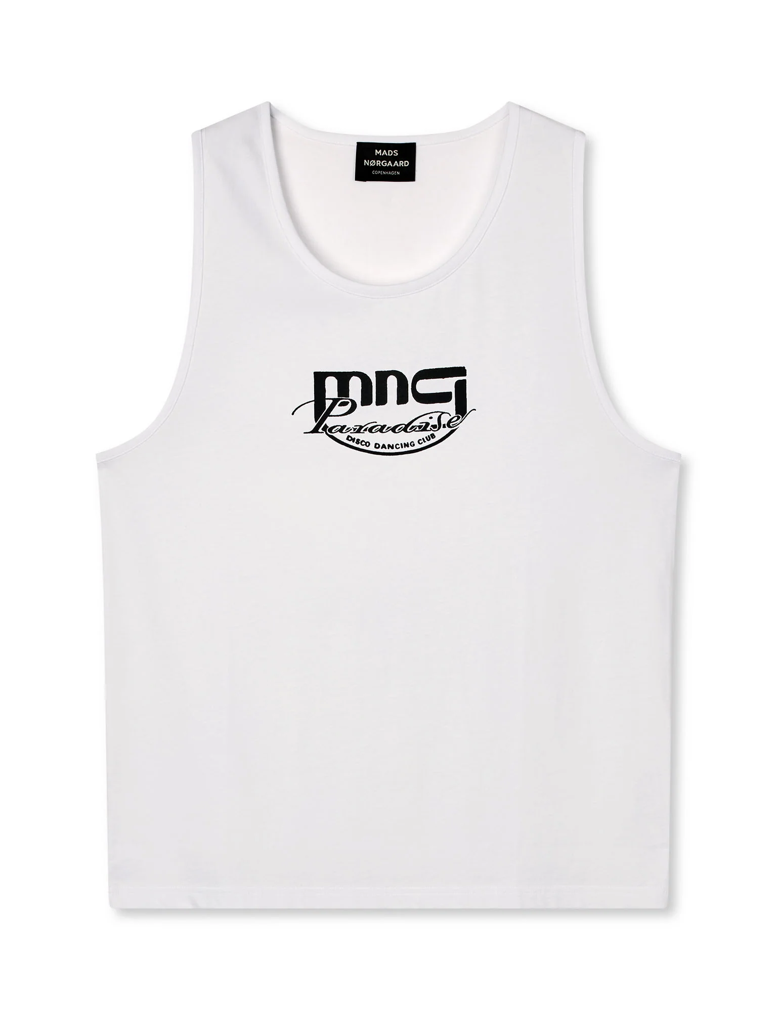 Cotton Jersey MNC Paradise Tanktop, White