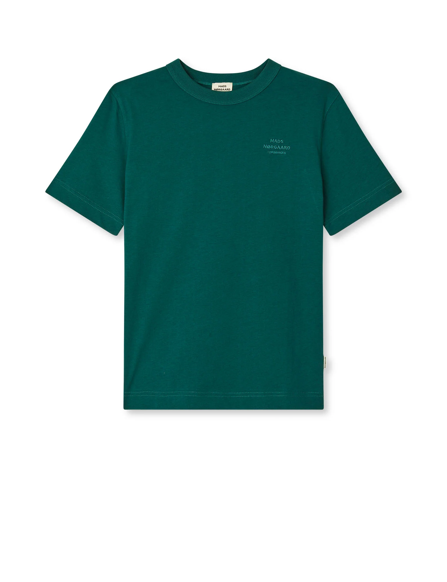 Cotton Jersey Theo Tee, Deep Sea