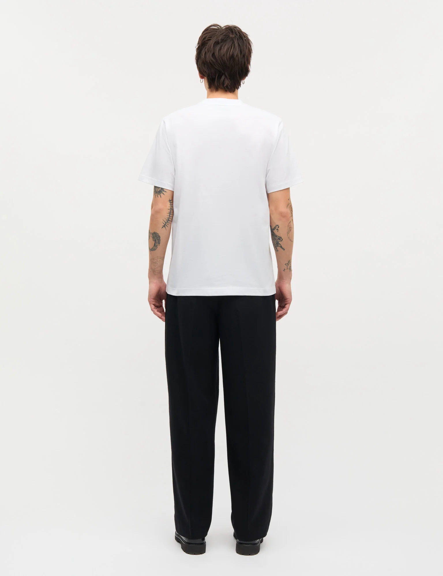 Cotton Jersey Unknown Frode Tee, White - Image 4