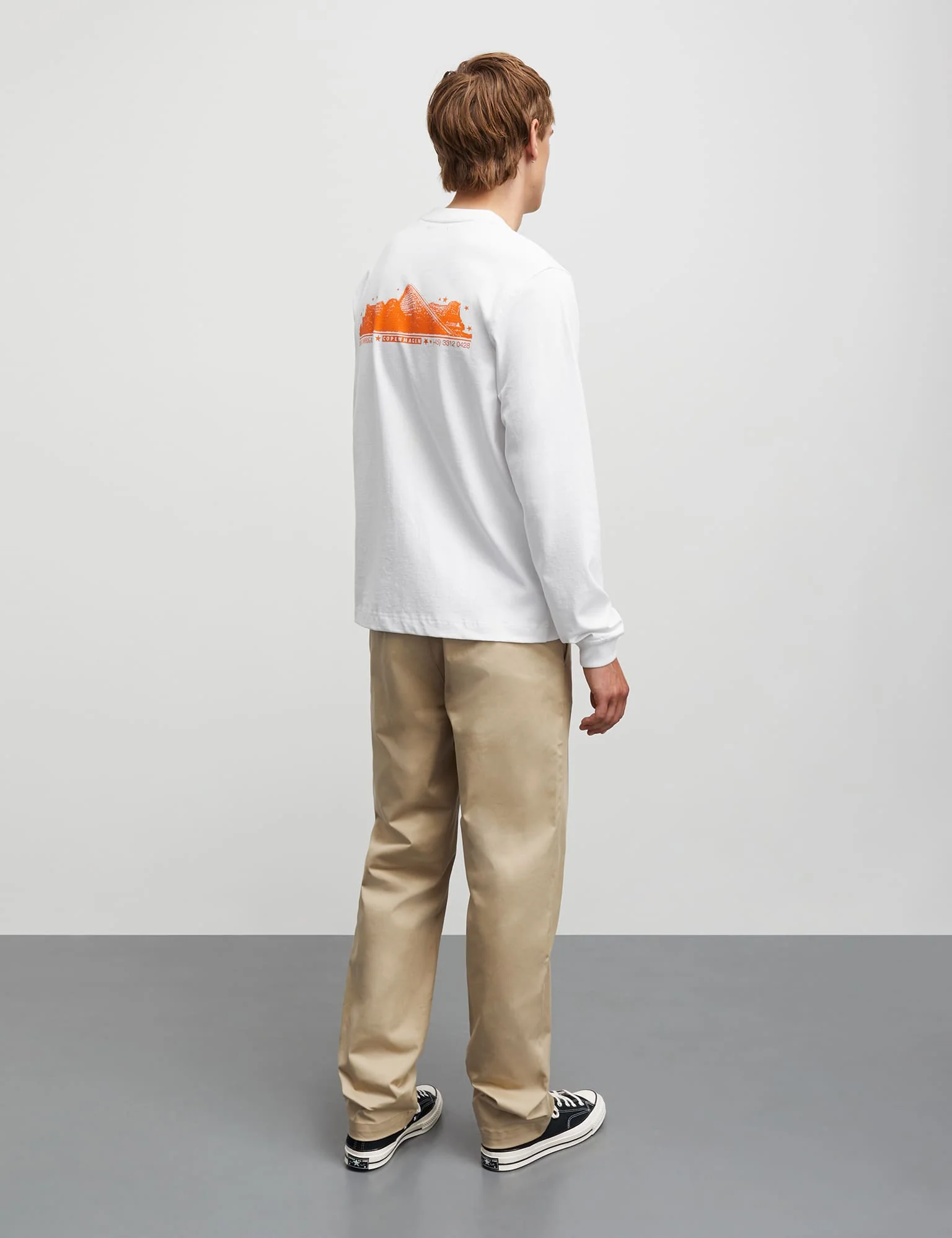 Cotton Twill Stretch Elias Pants, Trench Coat - Image 4