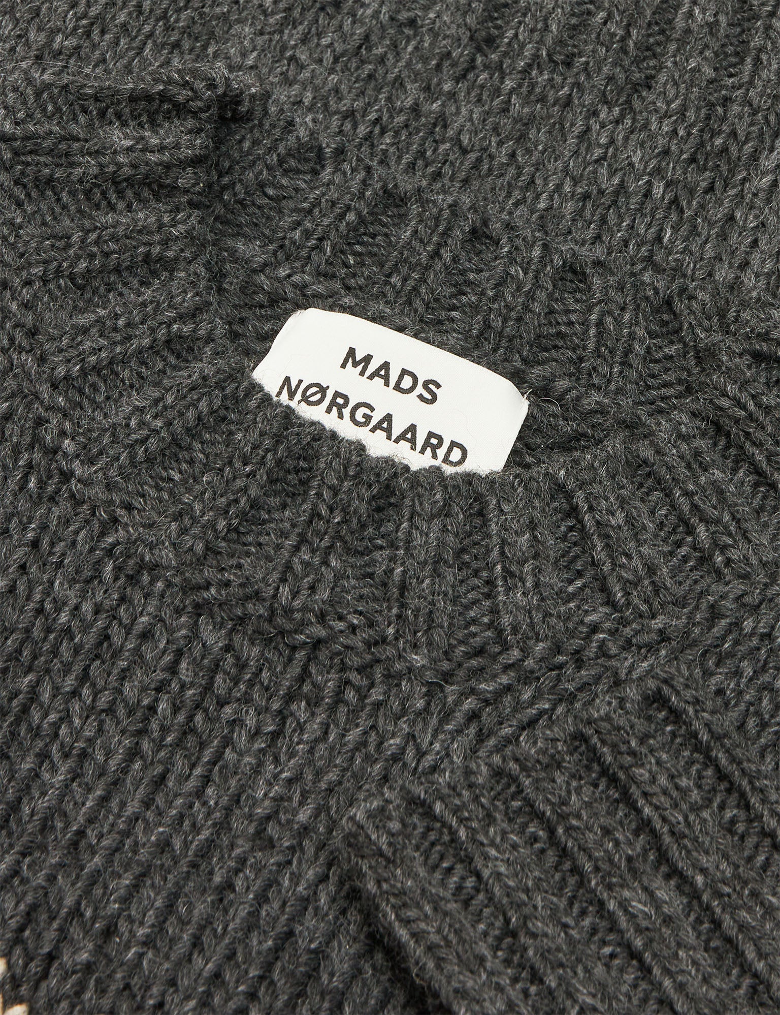 Crash Tilonina Sweater, Charcoal Melange/Nature Melang - Image 4