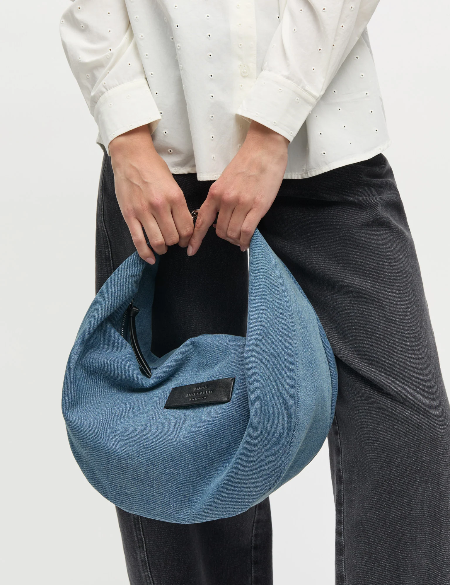 Denimi Morrigan Crossbody Bag, Washed Blue - Image 2