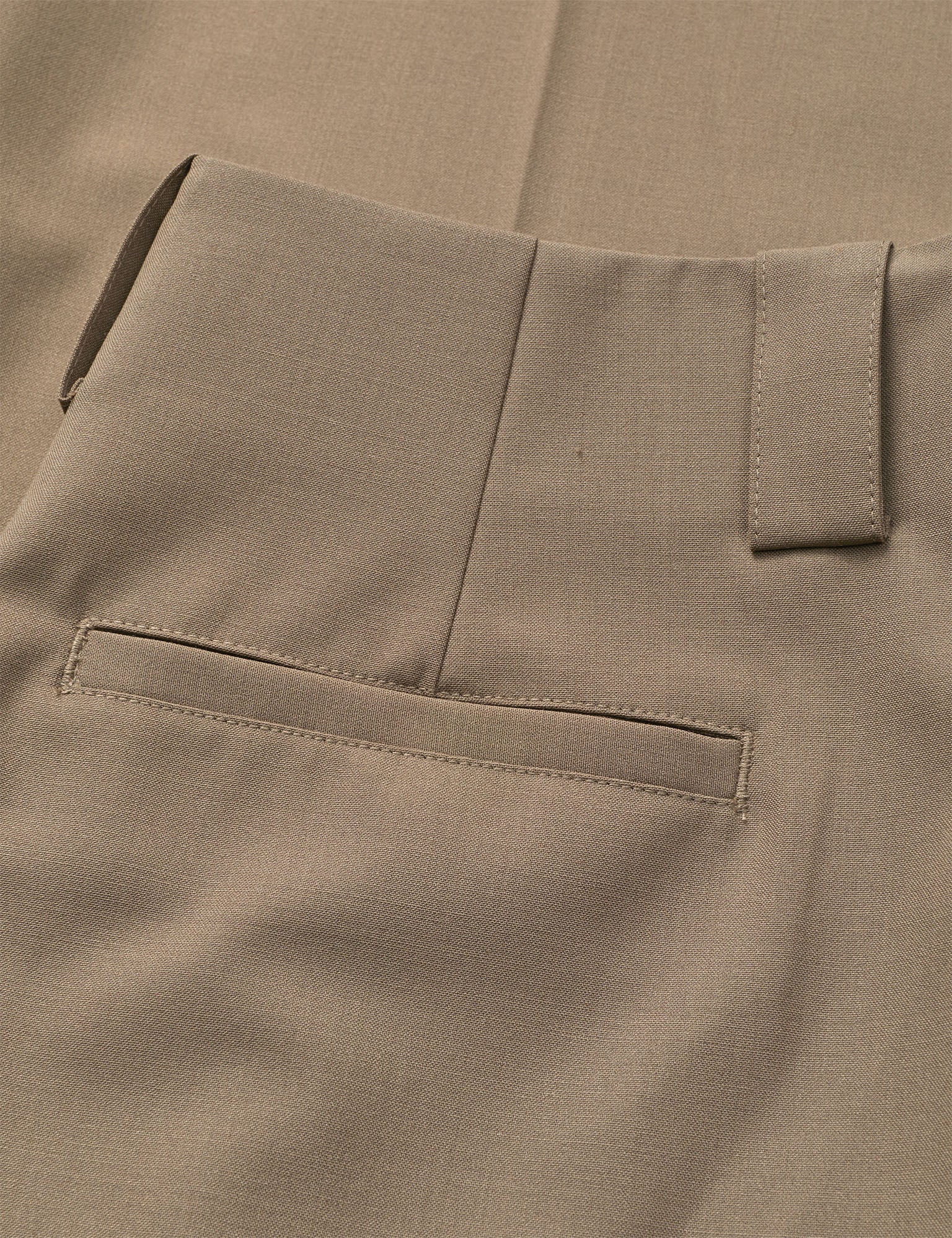 Dense Weave Carlson Pants, Walnut - Image 3