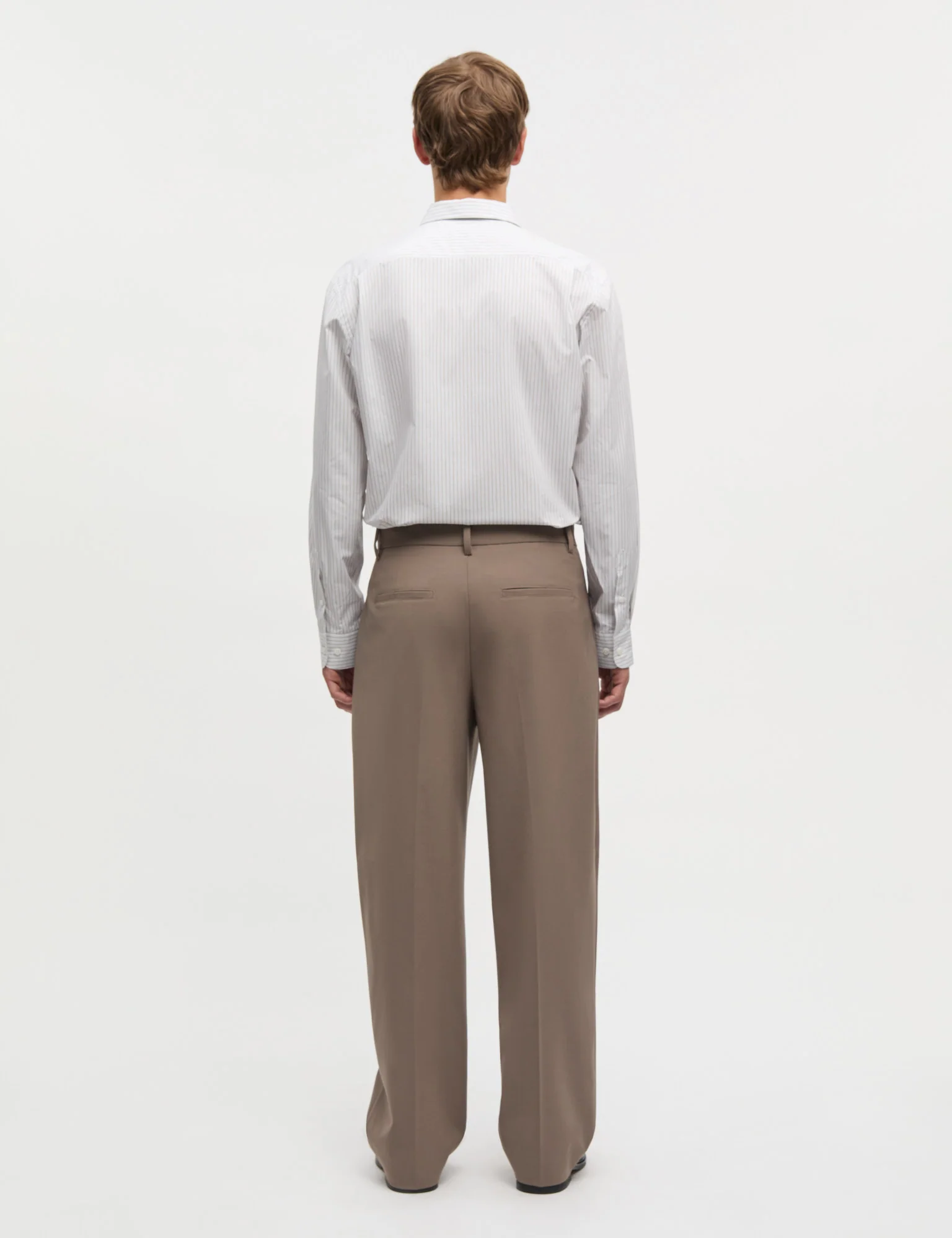 Dense Weave Henry Pants, Walnut - Image 4