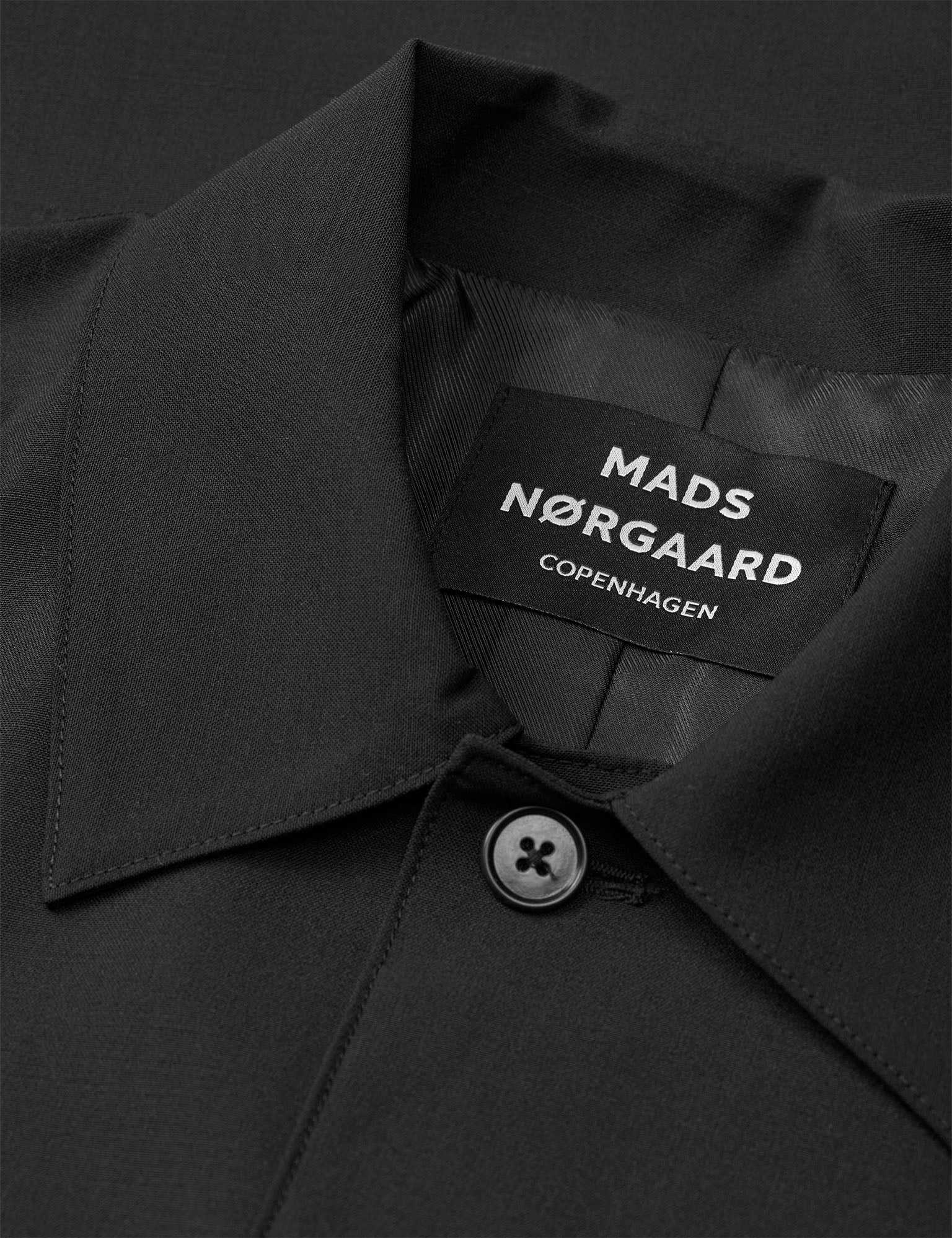 Dense Weave Travis Jacket, Black - Image 3