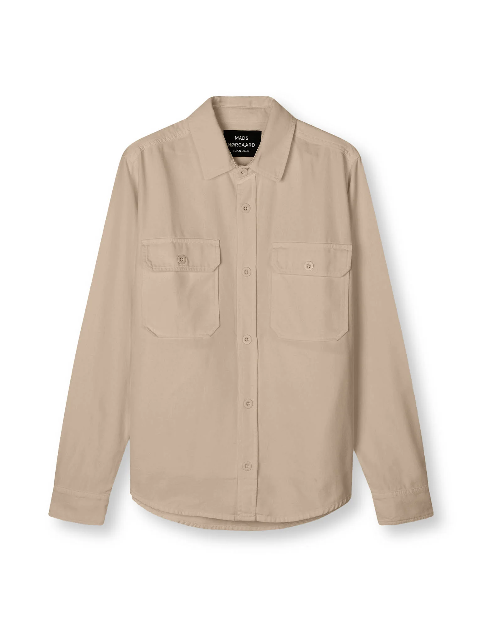Dyed Canvas Skyler Shirt FAV, Plaza Taupe