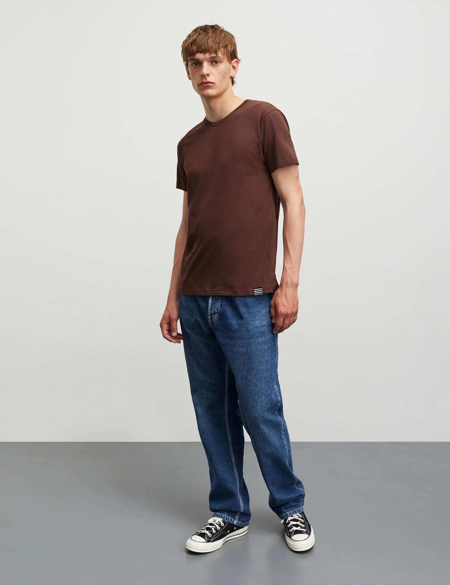 Fine Jersey Thor Tee, Chicory Coffee - Image 2