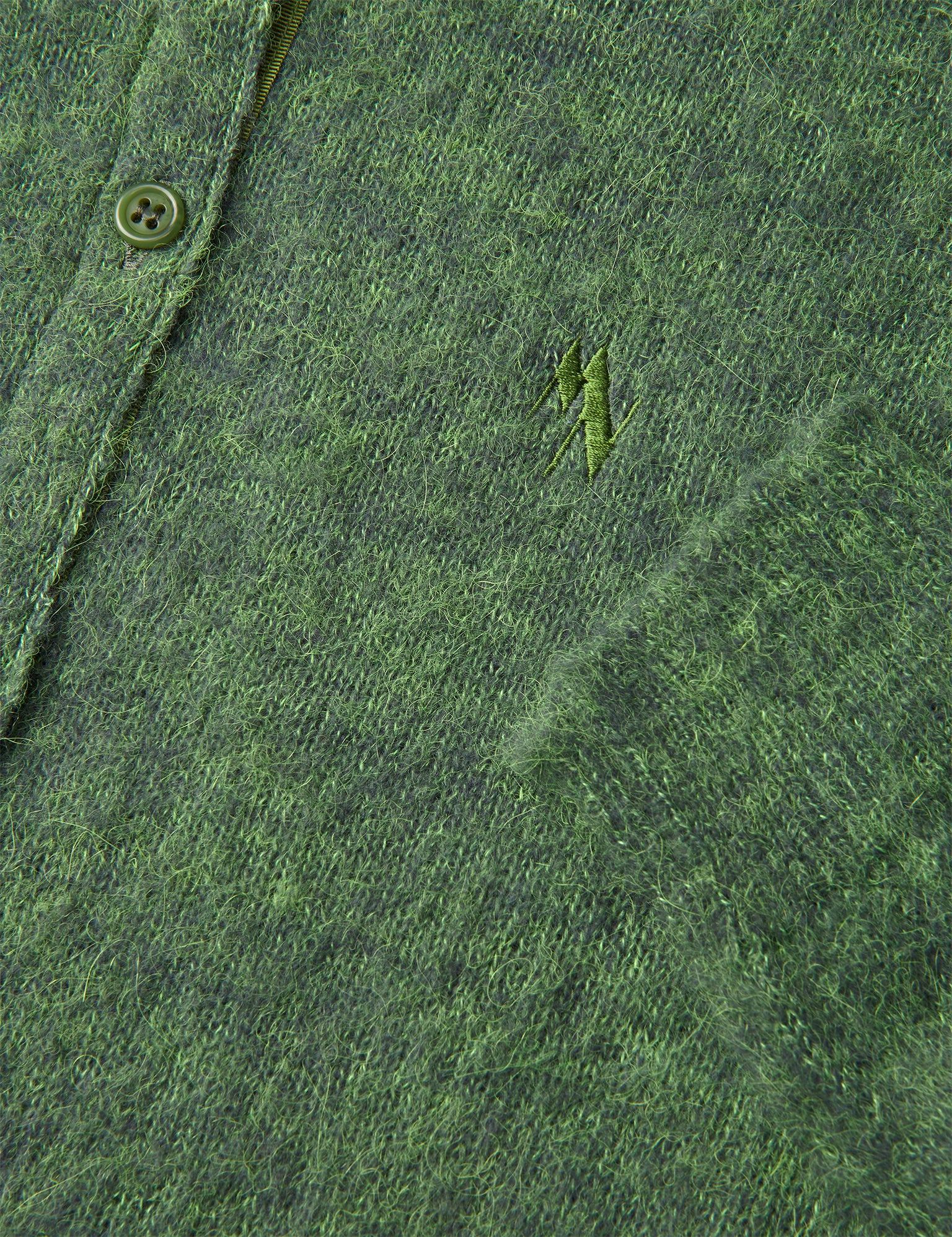 Garzati Peach Cardigan, Sea Spray - Image 2