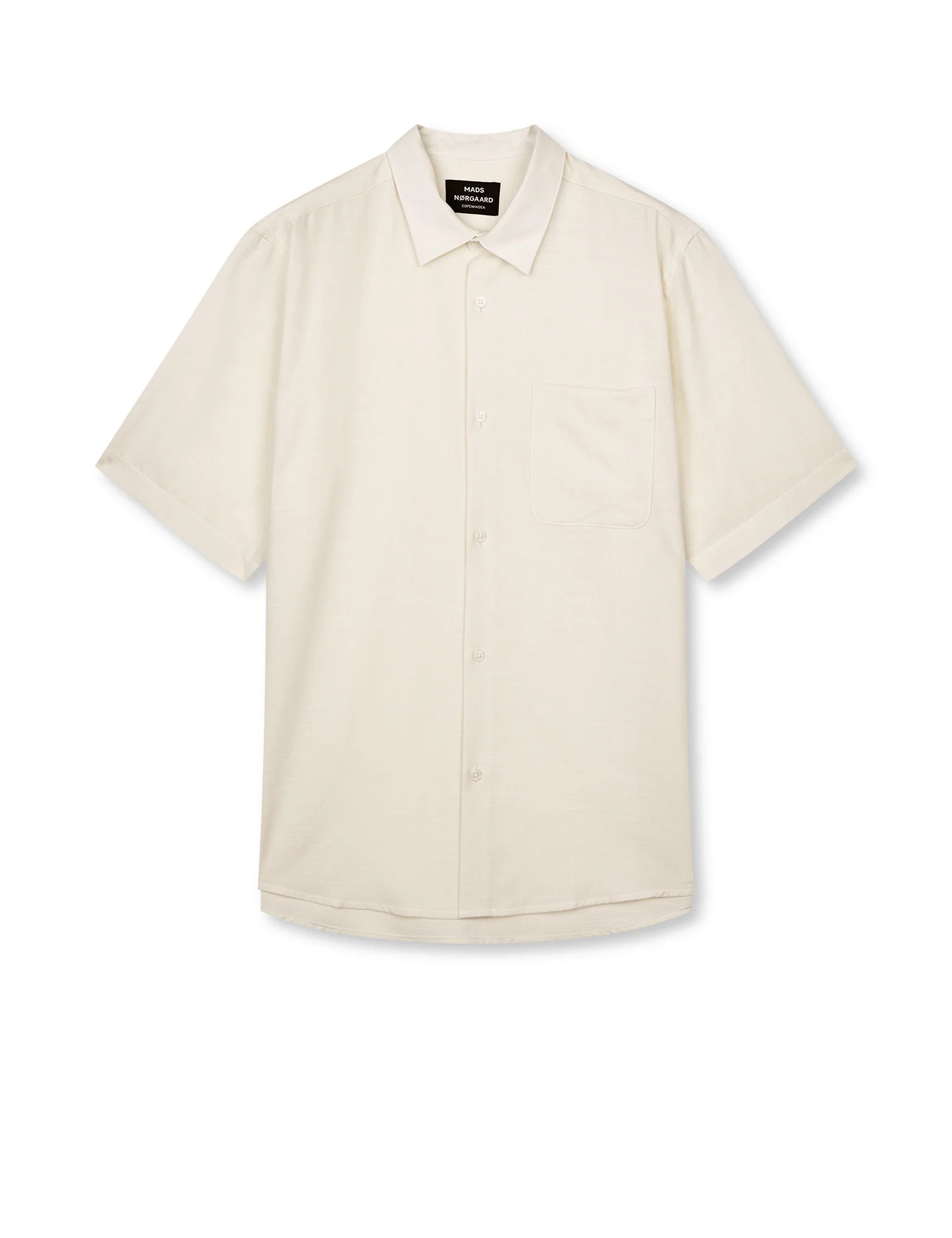 Grida Cotton Victor Shirt SS, Vanilla Ice